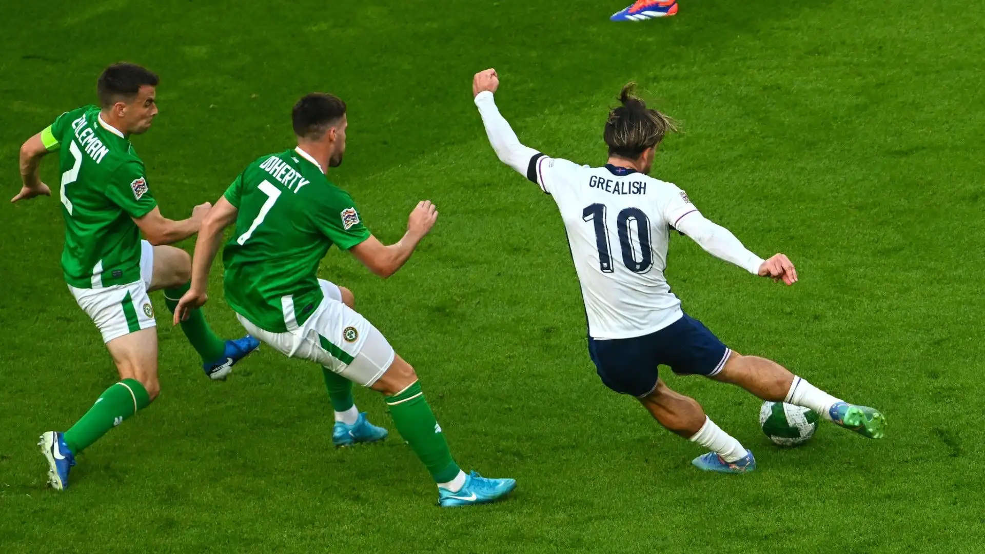 L'Inghilterra ha battuto l'Irlanda 2-0