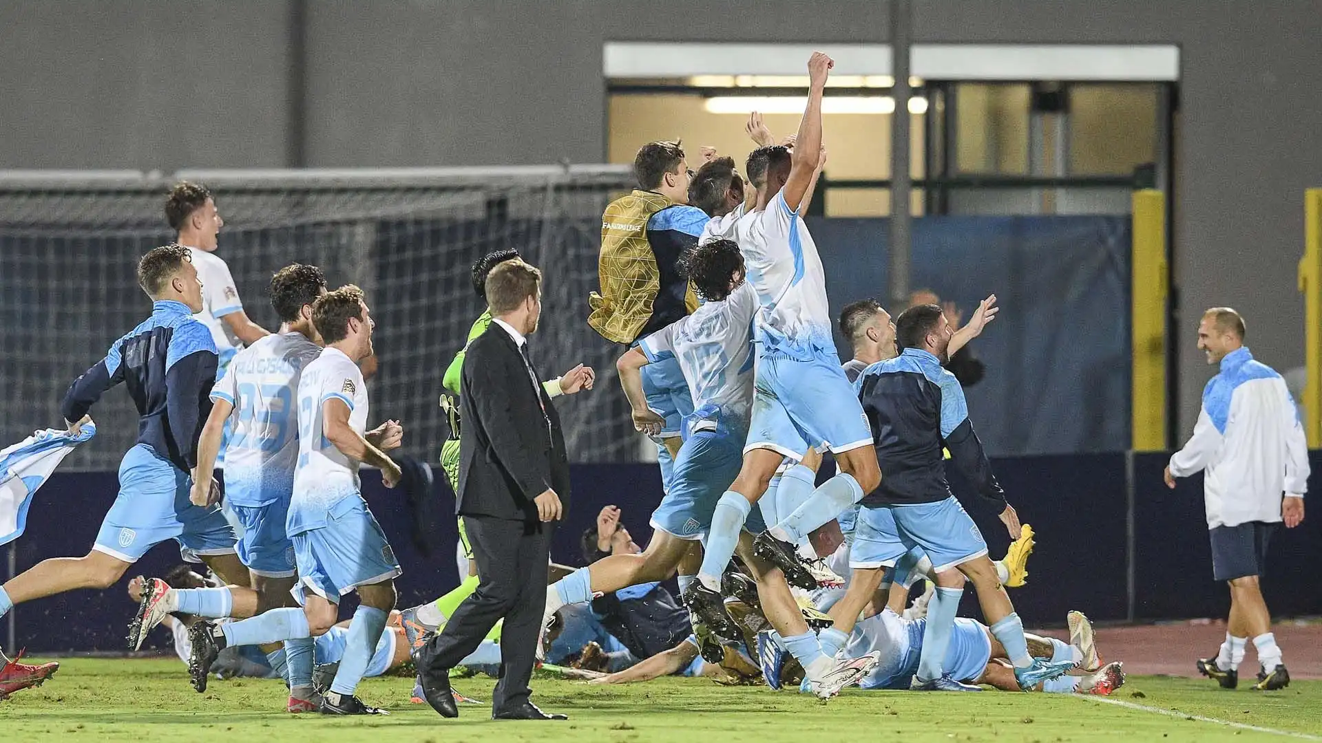 Il risultato non cambia più: un applauso a Cevoli e ai suoi ragazzi (foto FSGC)