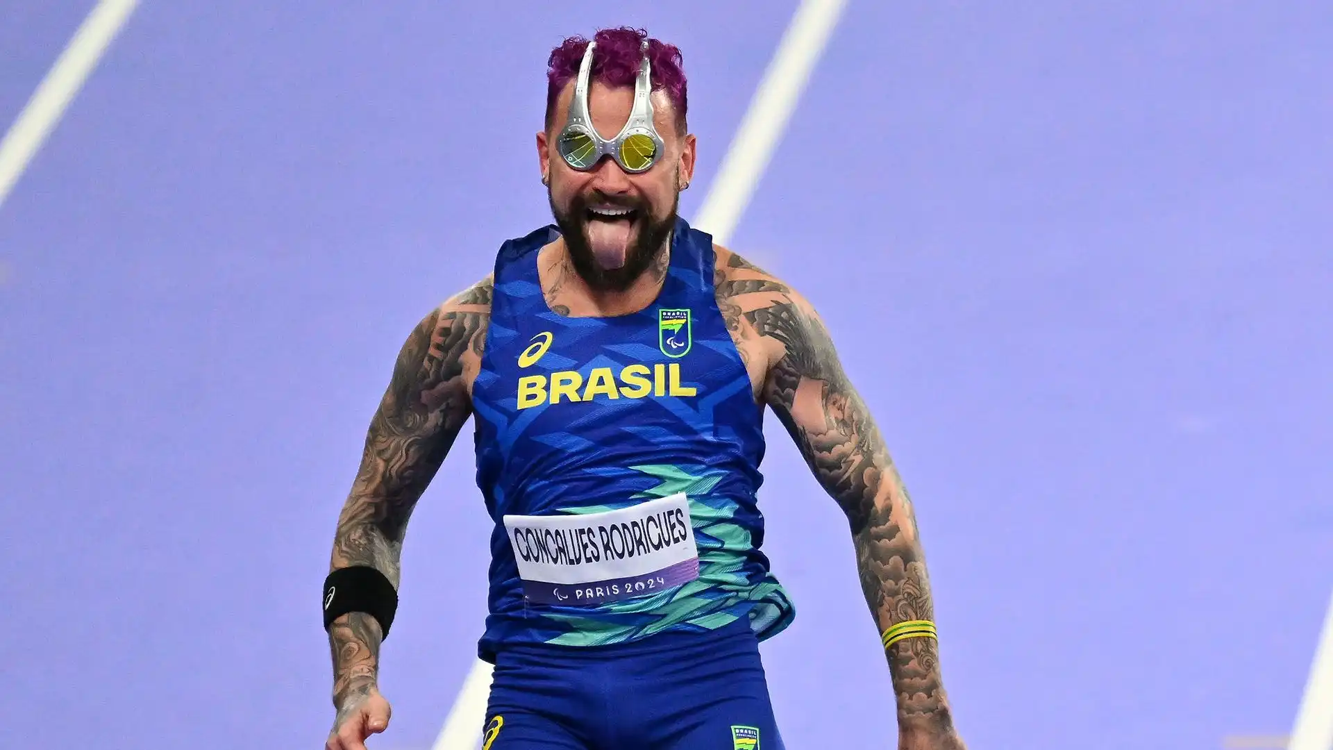 Vinicius Rodrigues è un atleta paralimpico brasiliano