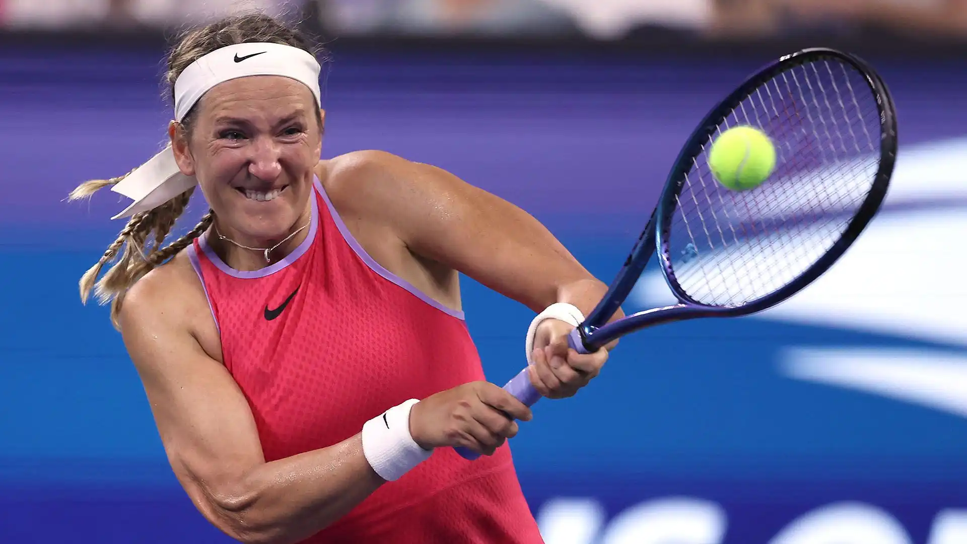 Azarenka si è infortunata durante il secondo set del match contro Kamilla Rakhimova