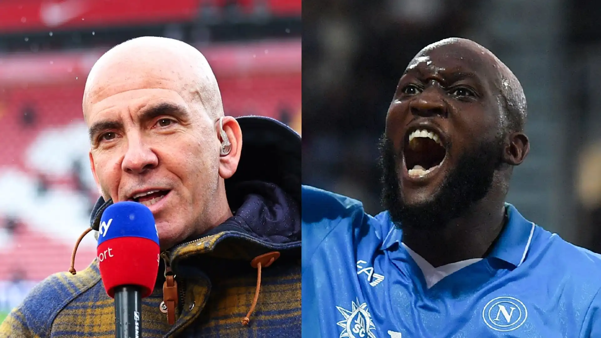 Neanche la super prestazione di Romelu Lukaku contro il Cagliari convince Paolo Di Canio