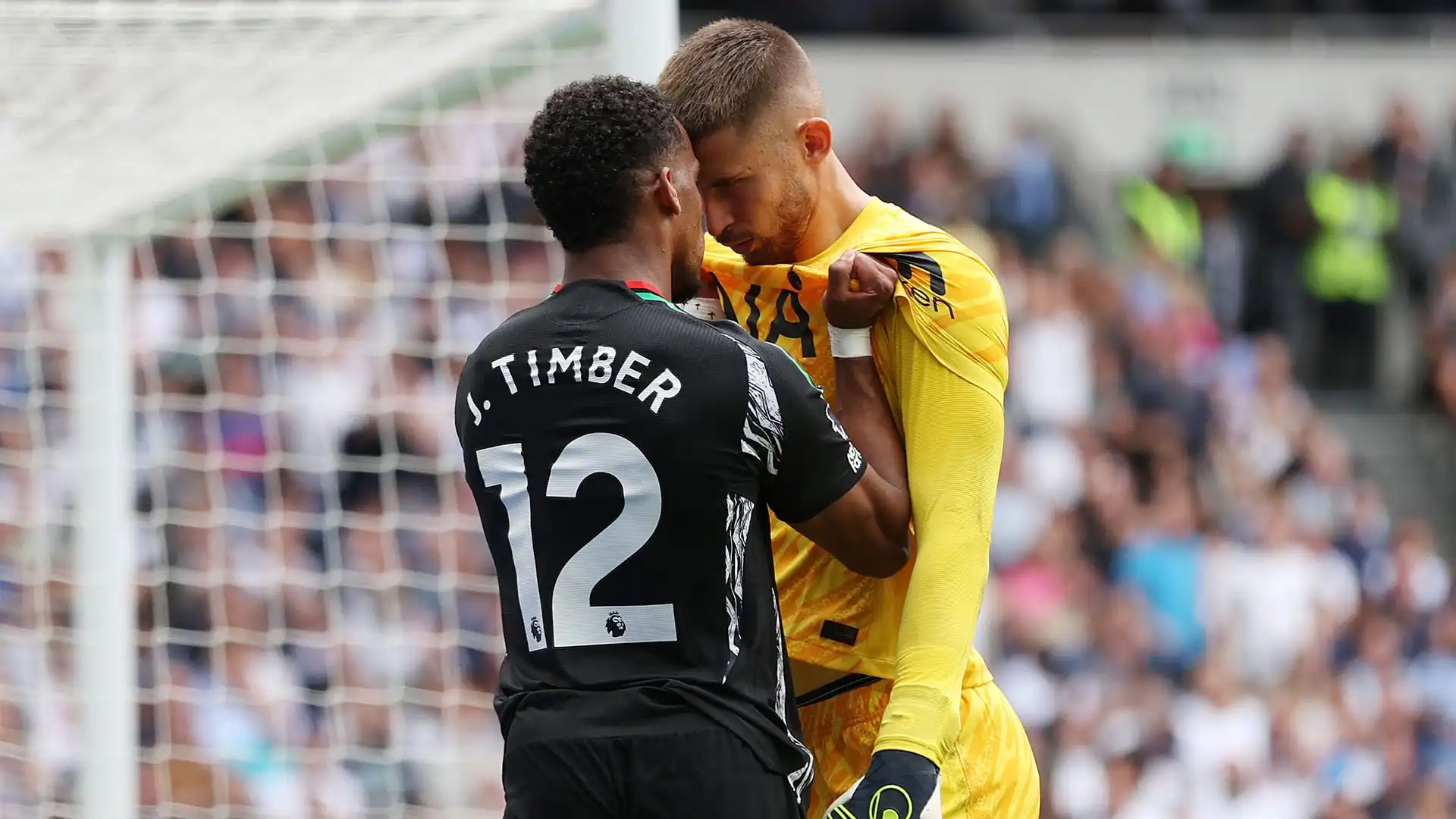 Timber ha preso la maglia di Vicario e ha cominciato a tirare