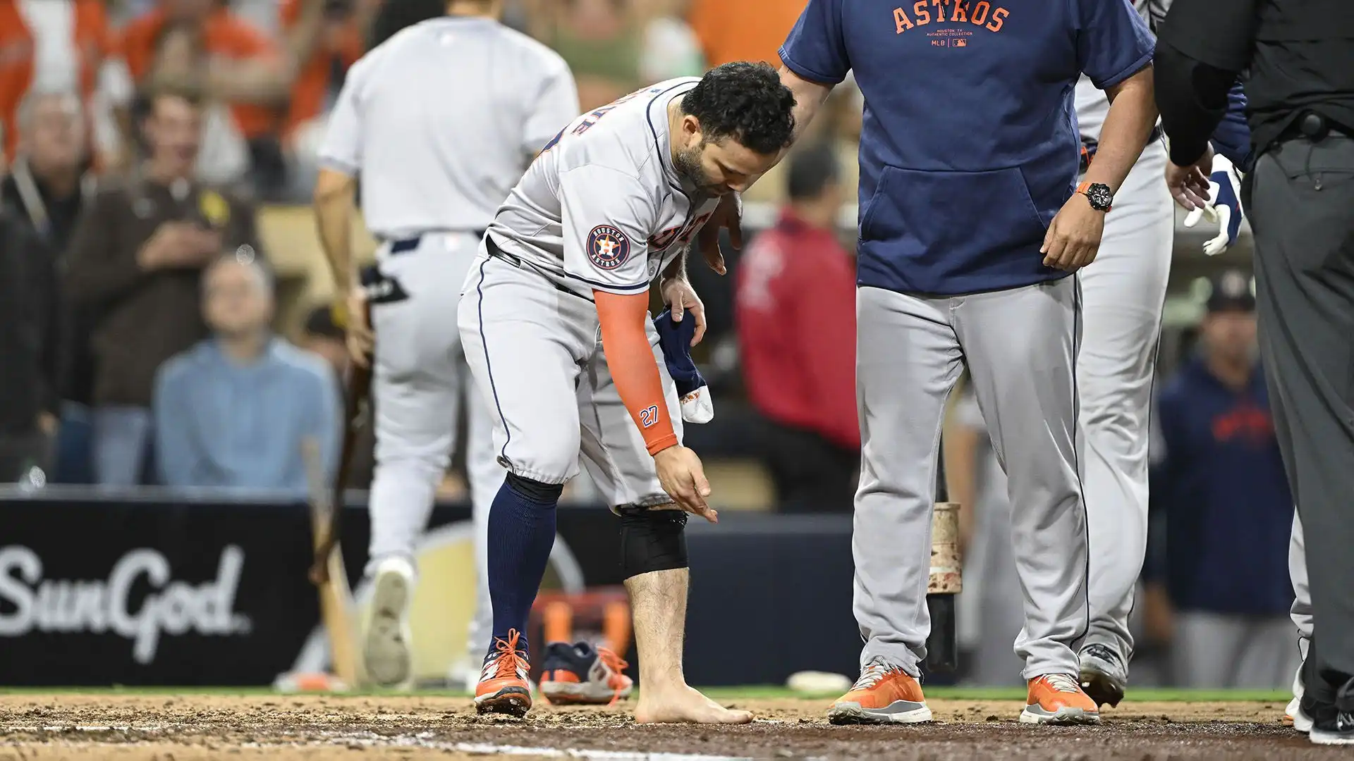 Davvero surreale quanto successo nella sfida tra Houston Astros e San Diego Padres