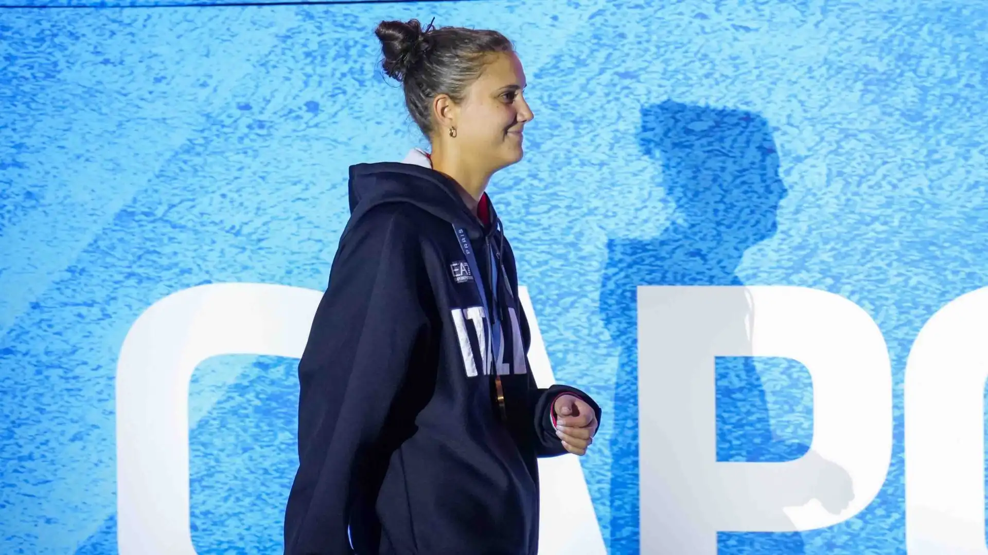 Il presidente Manfredi ha poi invitato sul palco il presidente della Legavolley femminile Mauro Fabris, consegnando a lui, e alle società di Serie A presenti, una targa di ringraziamento per l'importante contributo fornito dai club ai risultati della nazionale azzurra.