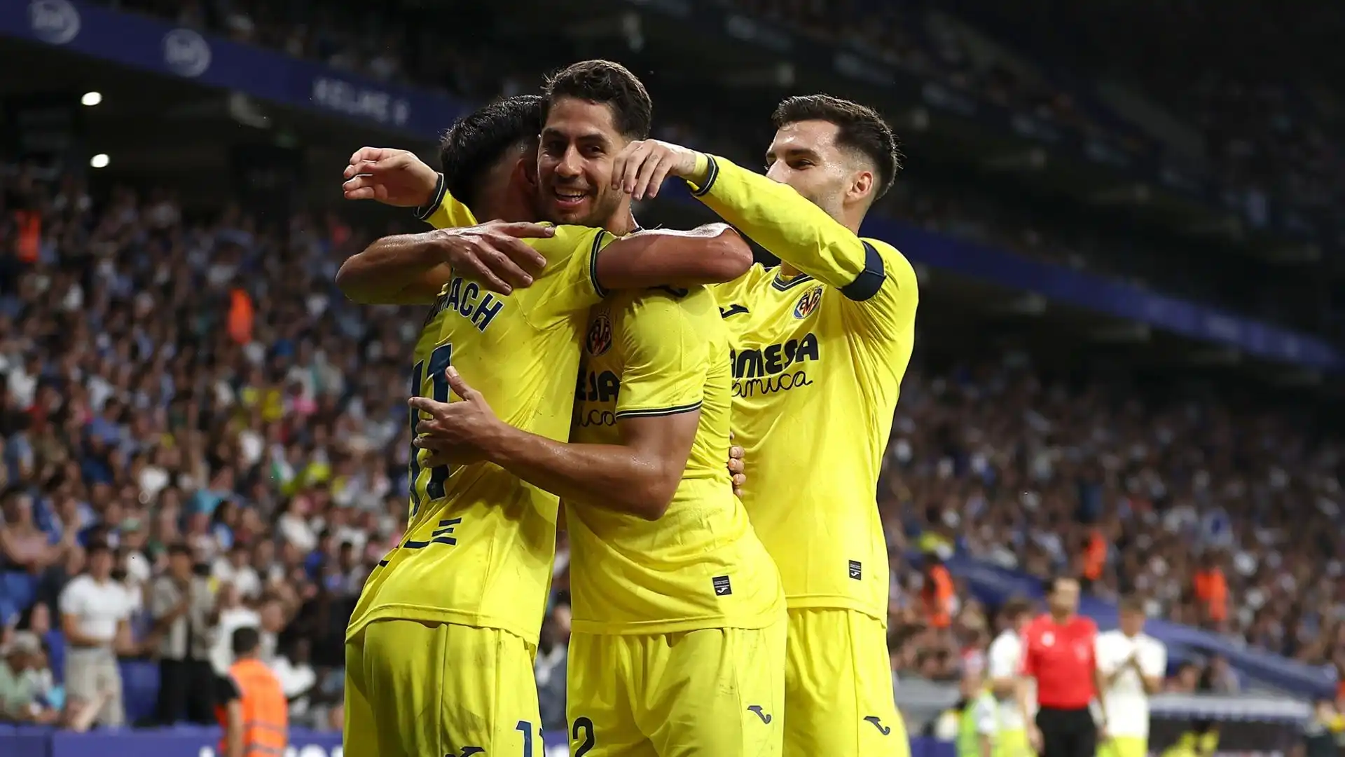 Il Villarreal ha battuto l'Espanyol per 2-1