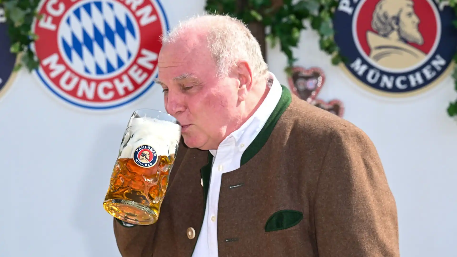 Il presidente onorario Ulrich Hoeneß