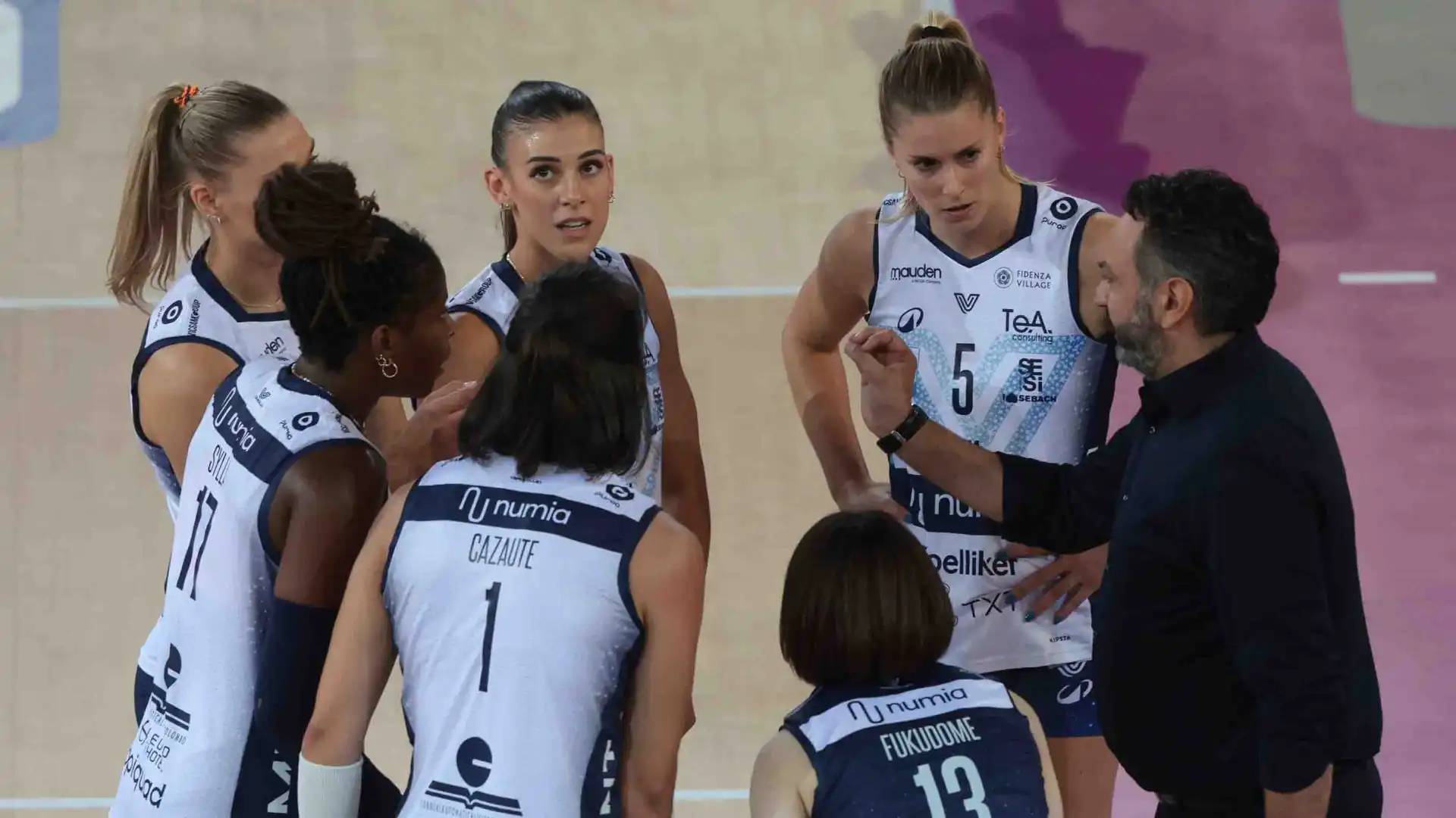 Altra sconfitta per la Numia Vero Volley Milano.