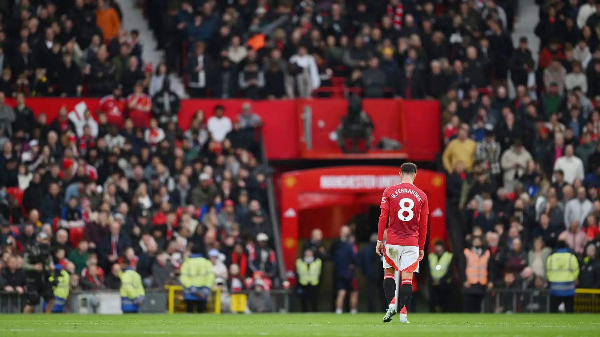 Bruno Fernandes ha lasciato il campo sconsolato