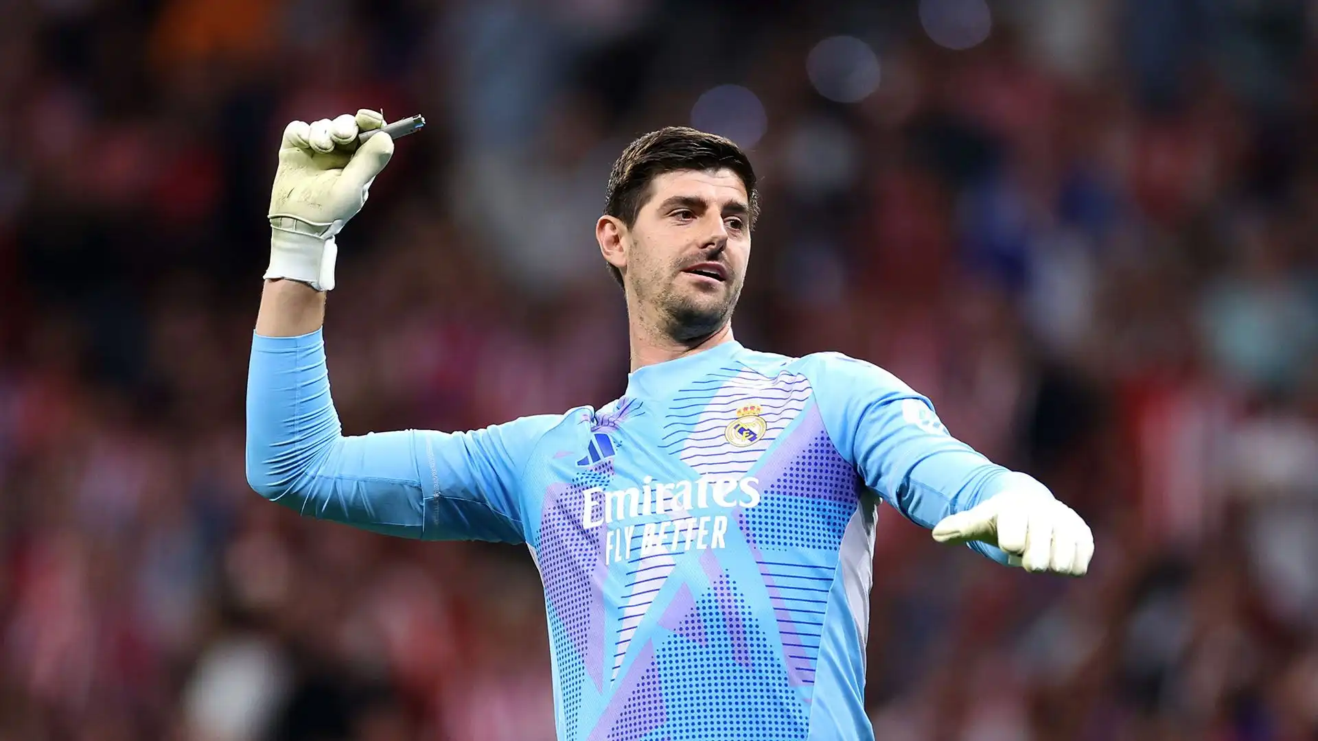 Thibaut Courtois ha rischiato di essere colpito