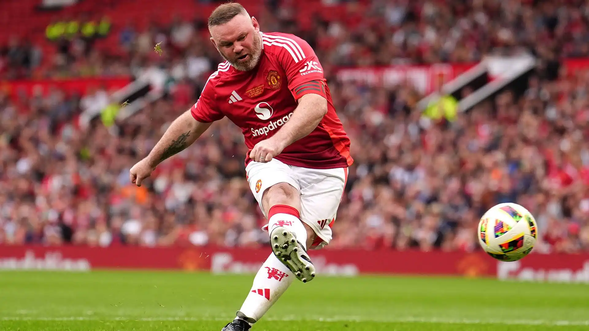 Rooney ha giocato con il Manchester United dal 2004 al 2017