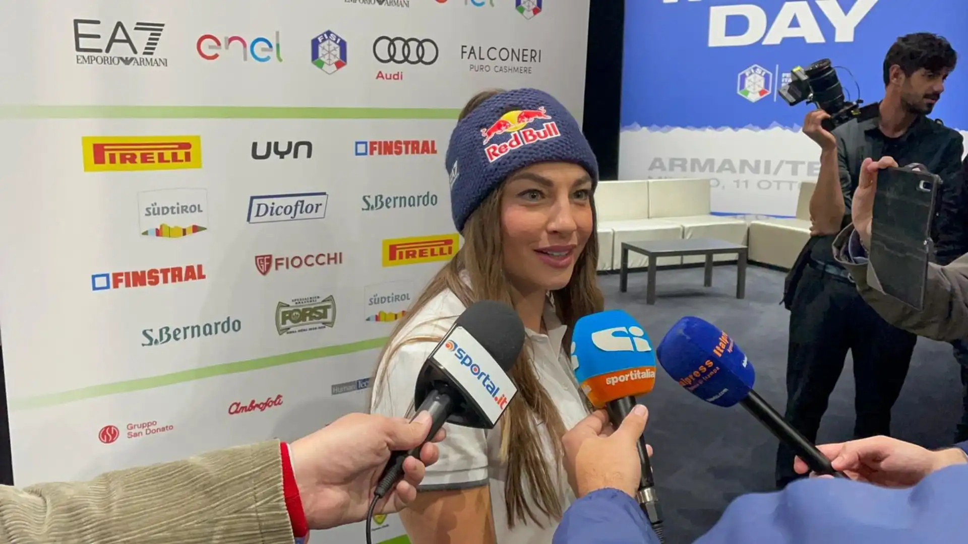 In occasione del media day della Fisi, la campionessa di biathlon ha parlato dei suoi obiettivi per la prossima stagione