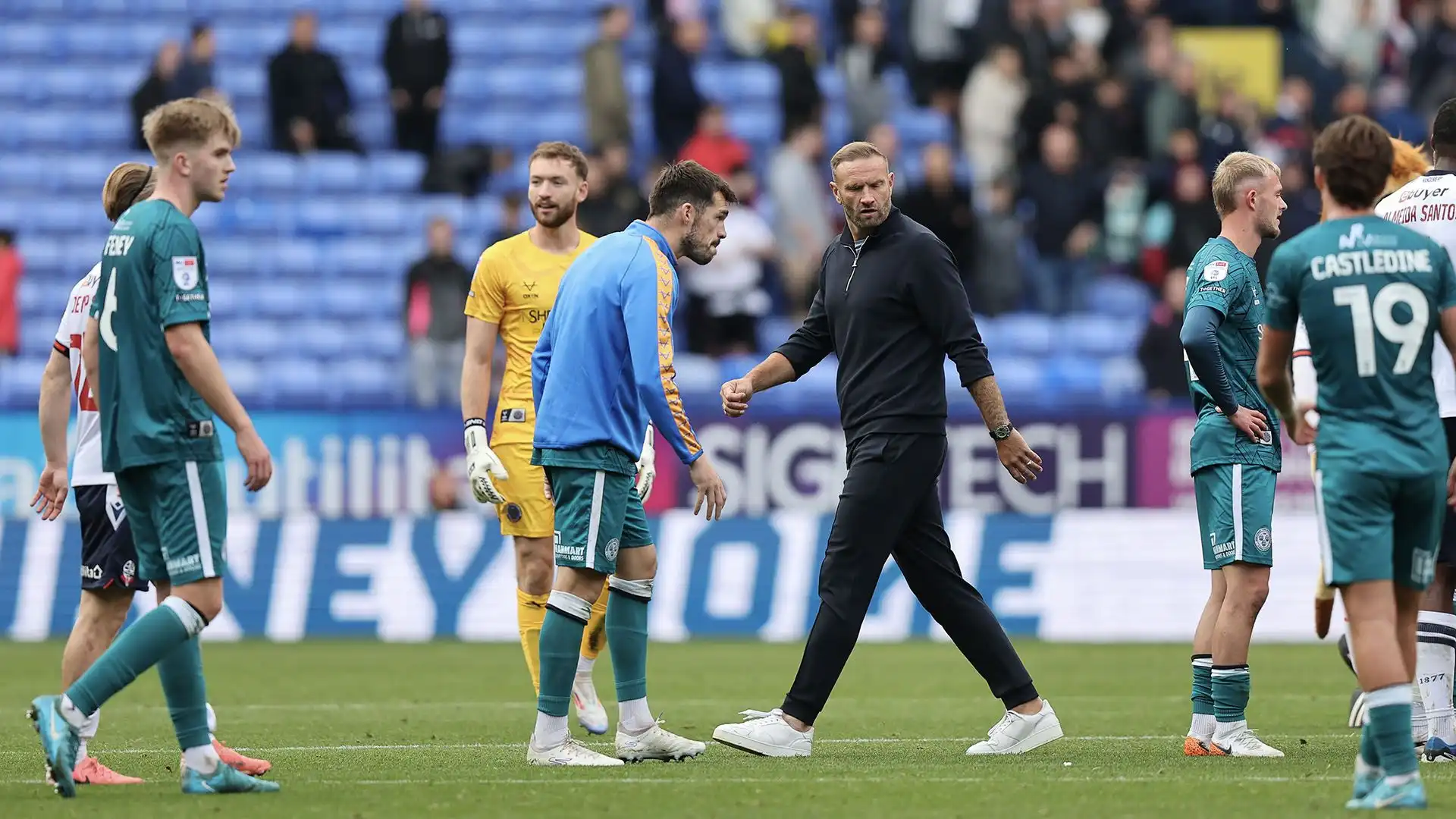 La partita tra Bolton e Shrewsbury è terminata 2-2