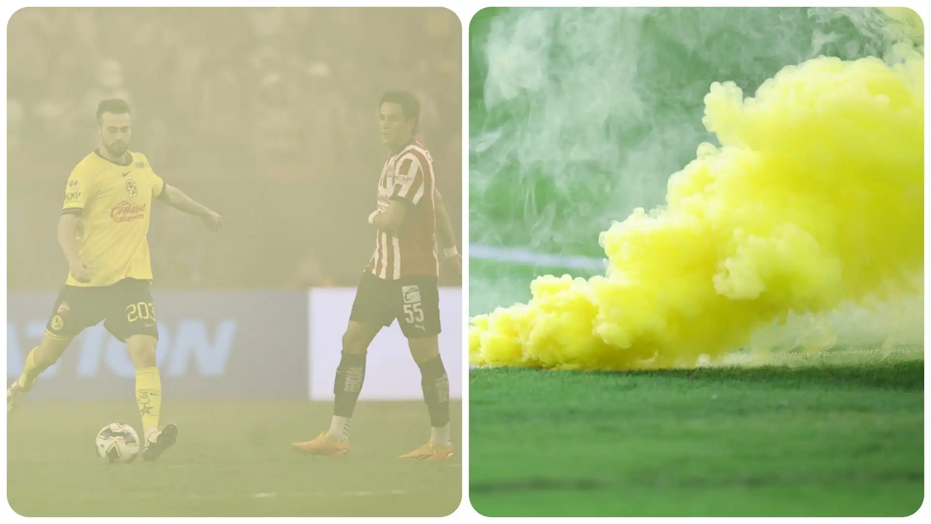 Non si vede nulla l'arbitro sospende la partita: le foto dell'accaduto