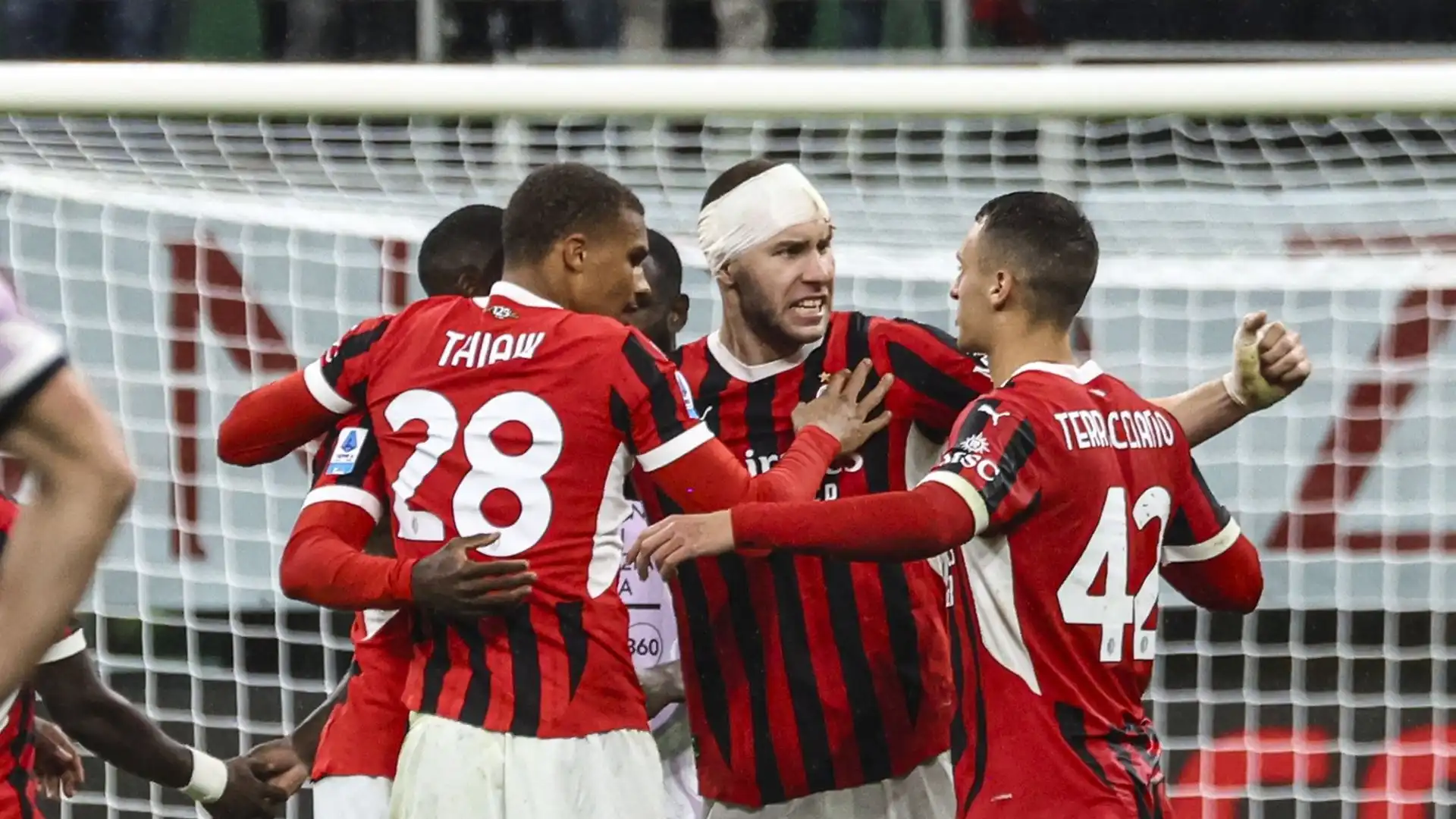 In 10 contro 11 per oltre un'ora, il Milan ha dovuto affrontare una partita di grande sofferenza