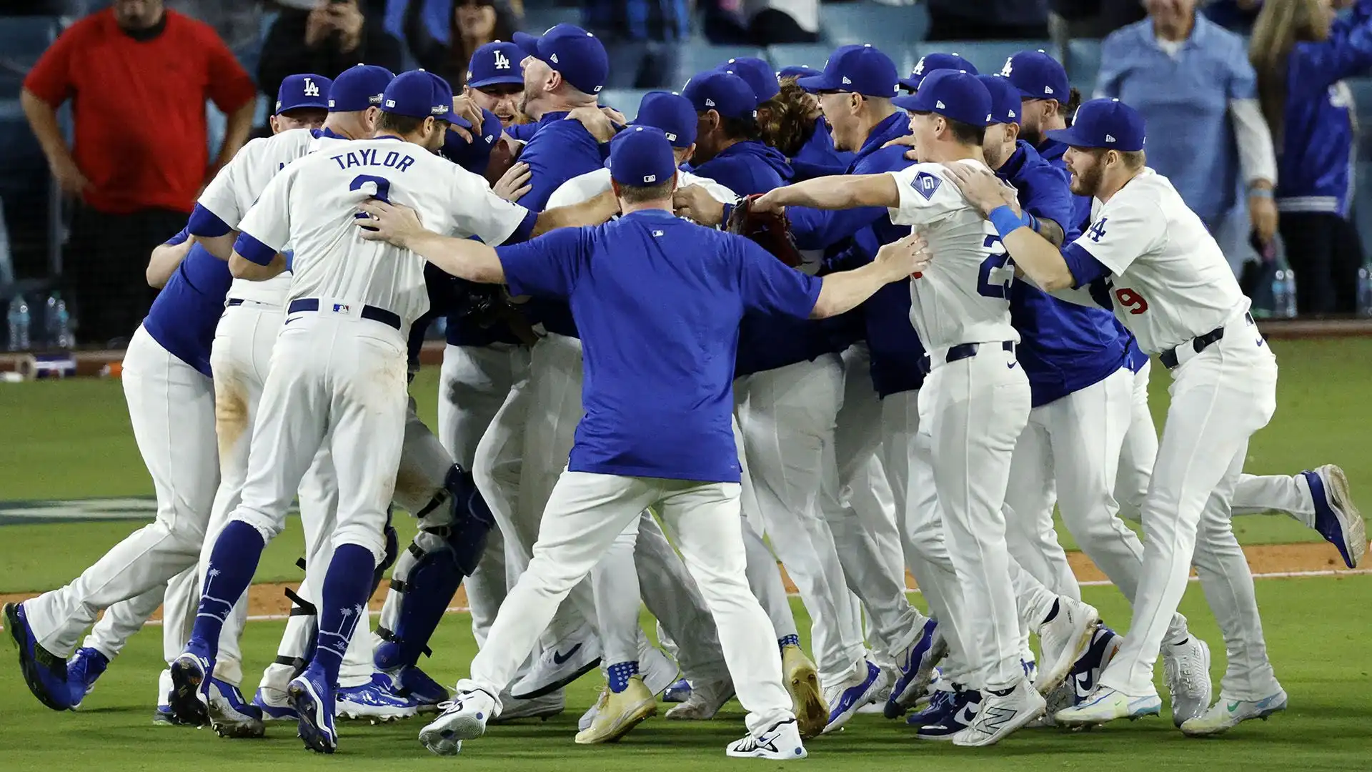 La squadra di Los Angeles si è qualificata per le World Series dopo la vittoria contro i New York Mets