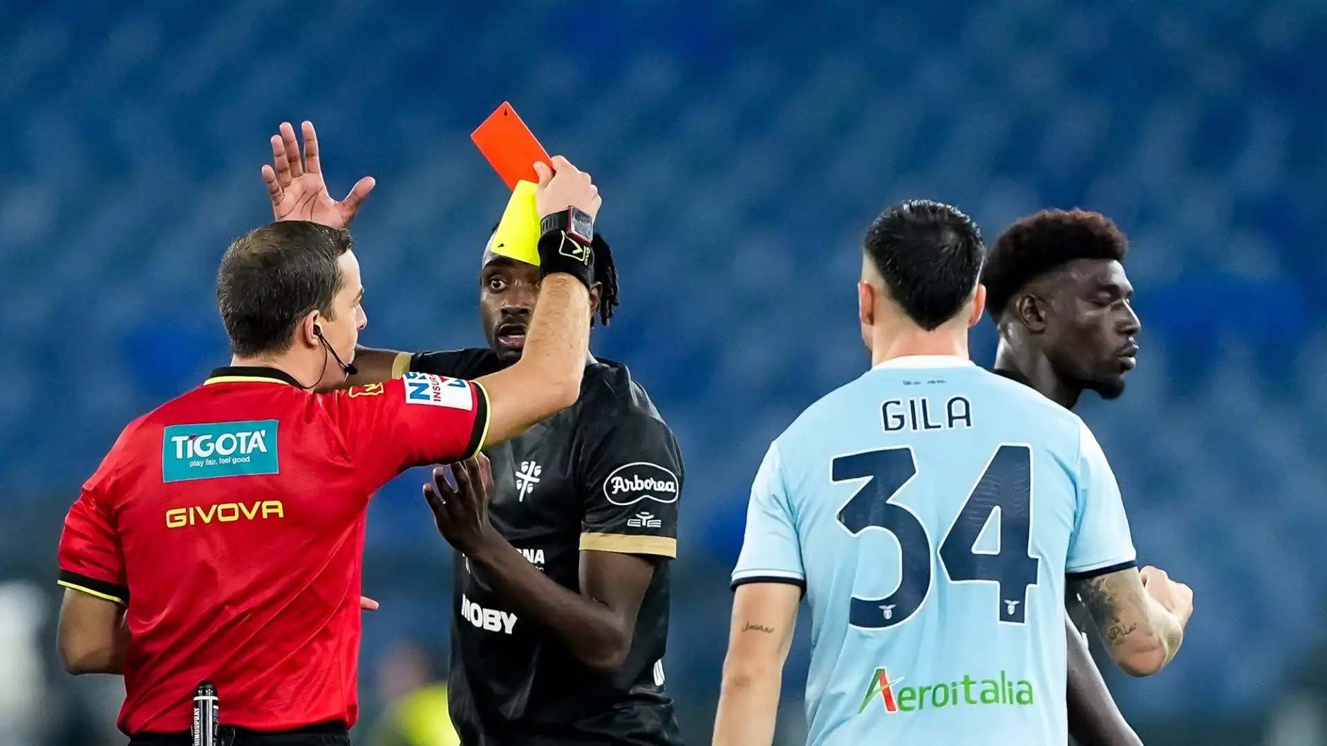 Calvarese sconcertato dall'arbitro Ayroldi