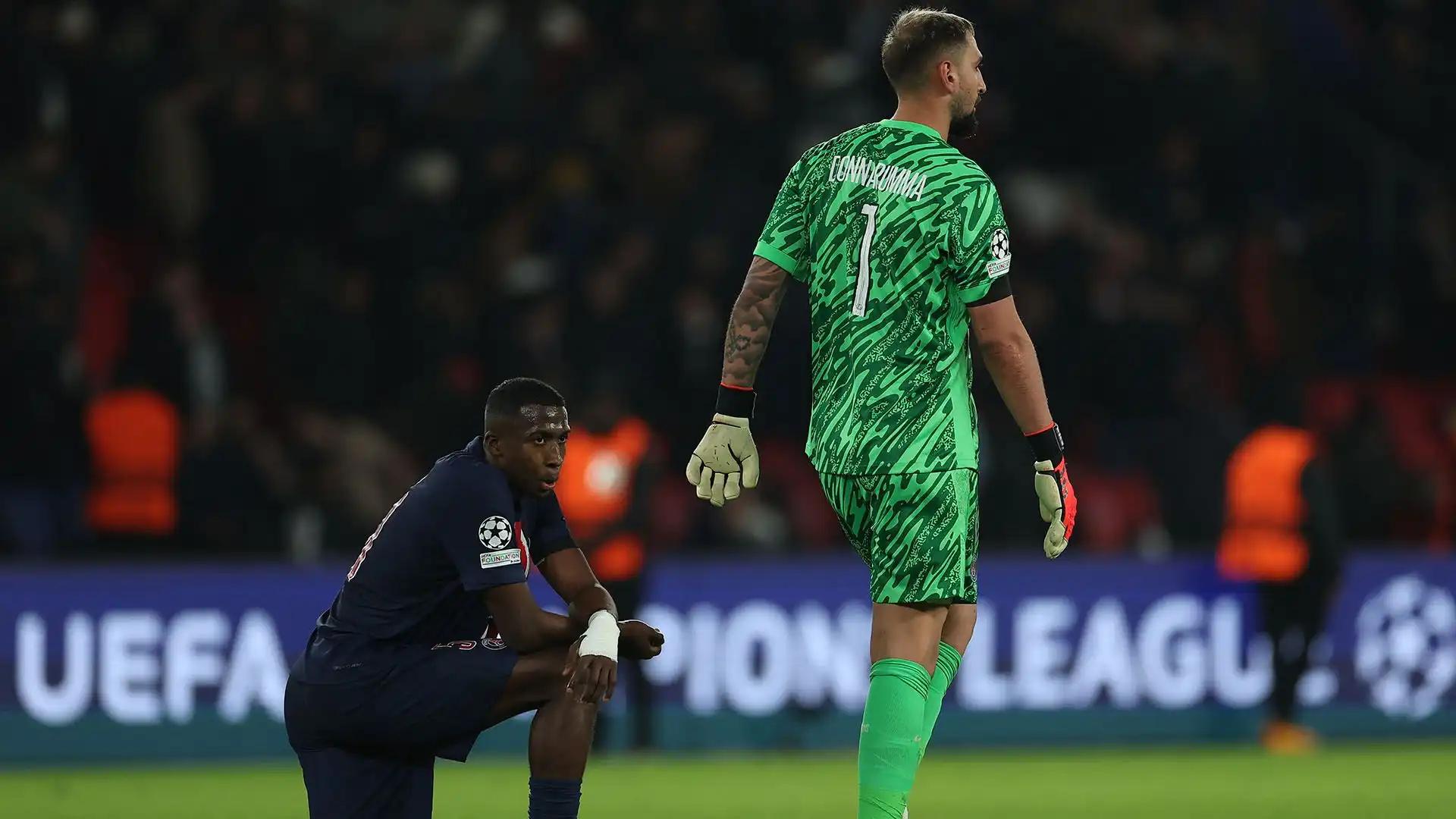 Donnarumma è stato il peggiore in campo nel match contro l'Arsenal, quando è stato giudicato colpevole per entrambi i gol dei Gunners