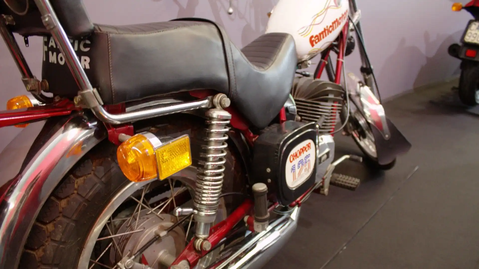 Lo abbiamo visto esposto alla mostra "Eicma: 110 anni di design a due ruote"