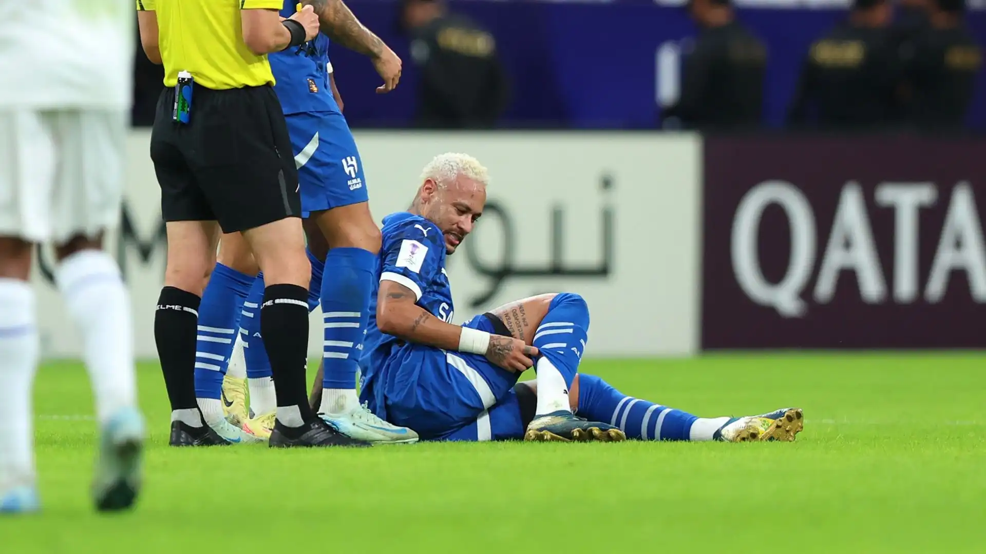 Neymar è entrato in campo al 58', e pochi minuti dopo ha subito un duro intervento dall'iraniano Zamani