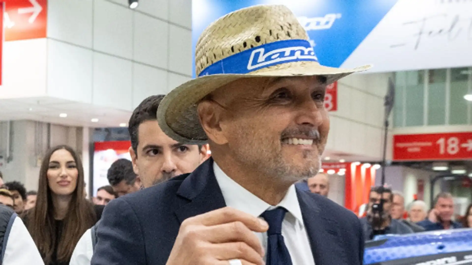 Spalletti si è divertito tantissimo, come si può vedere dalle immagine