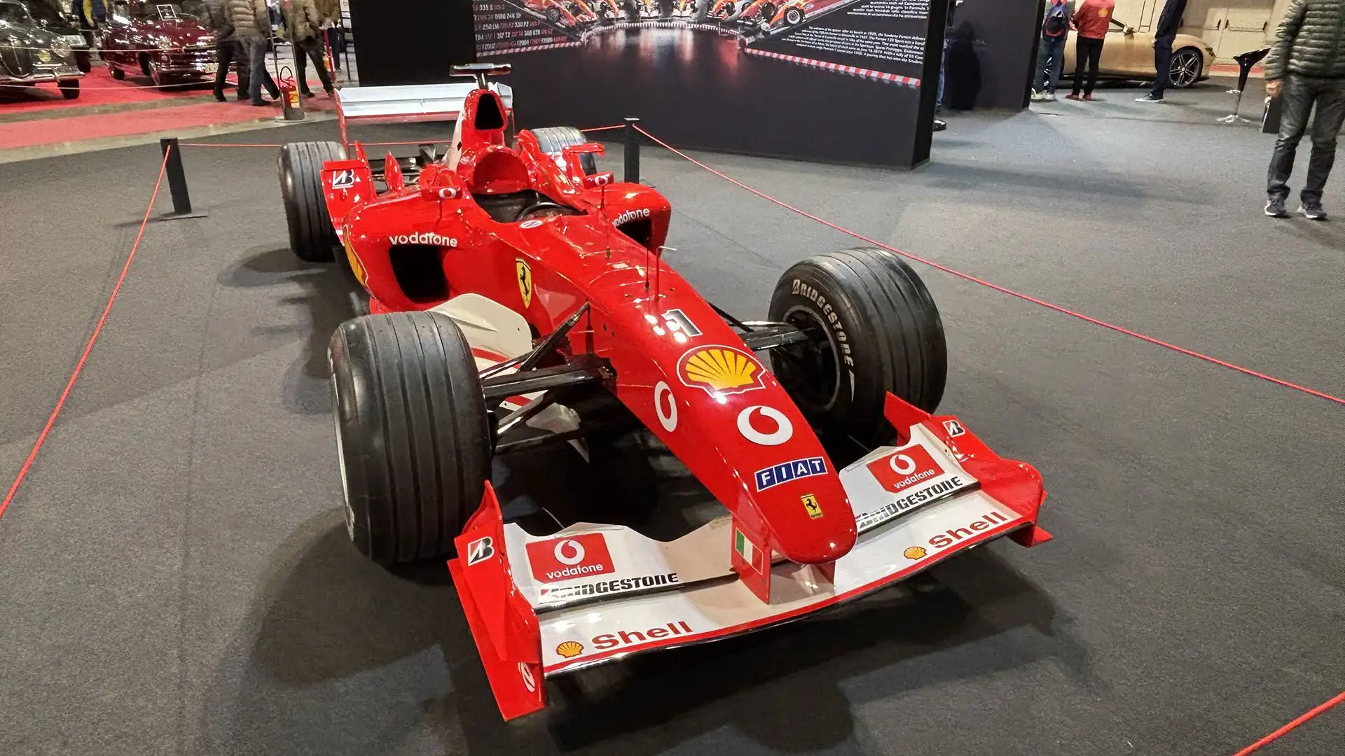 La Ferrari F2003-GA è stata impiegata nel Campionato Mondiale di Formula 1 del 2003