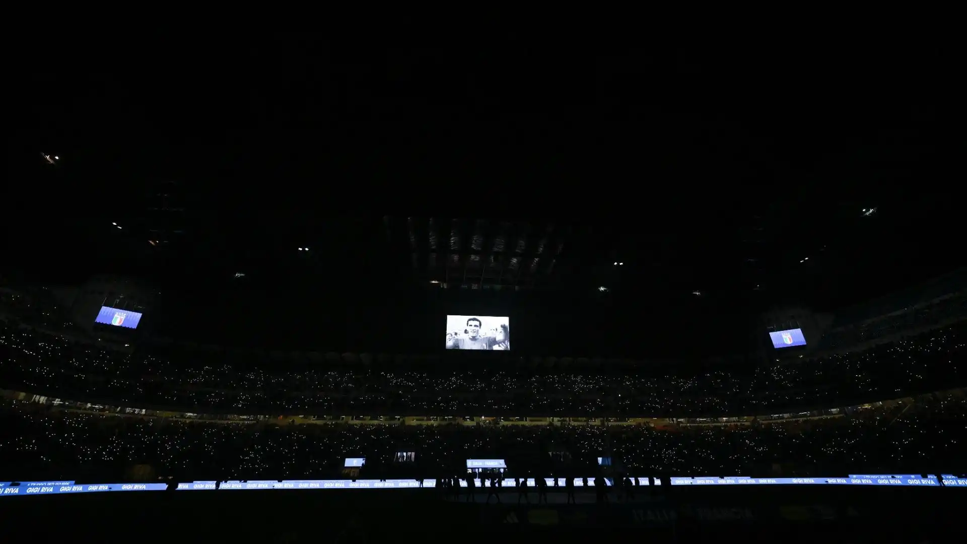 Domenica sera c'erano circa 68'000 persone a San Siro per il match tra Italia e Francia