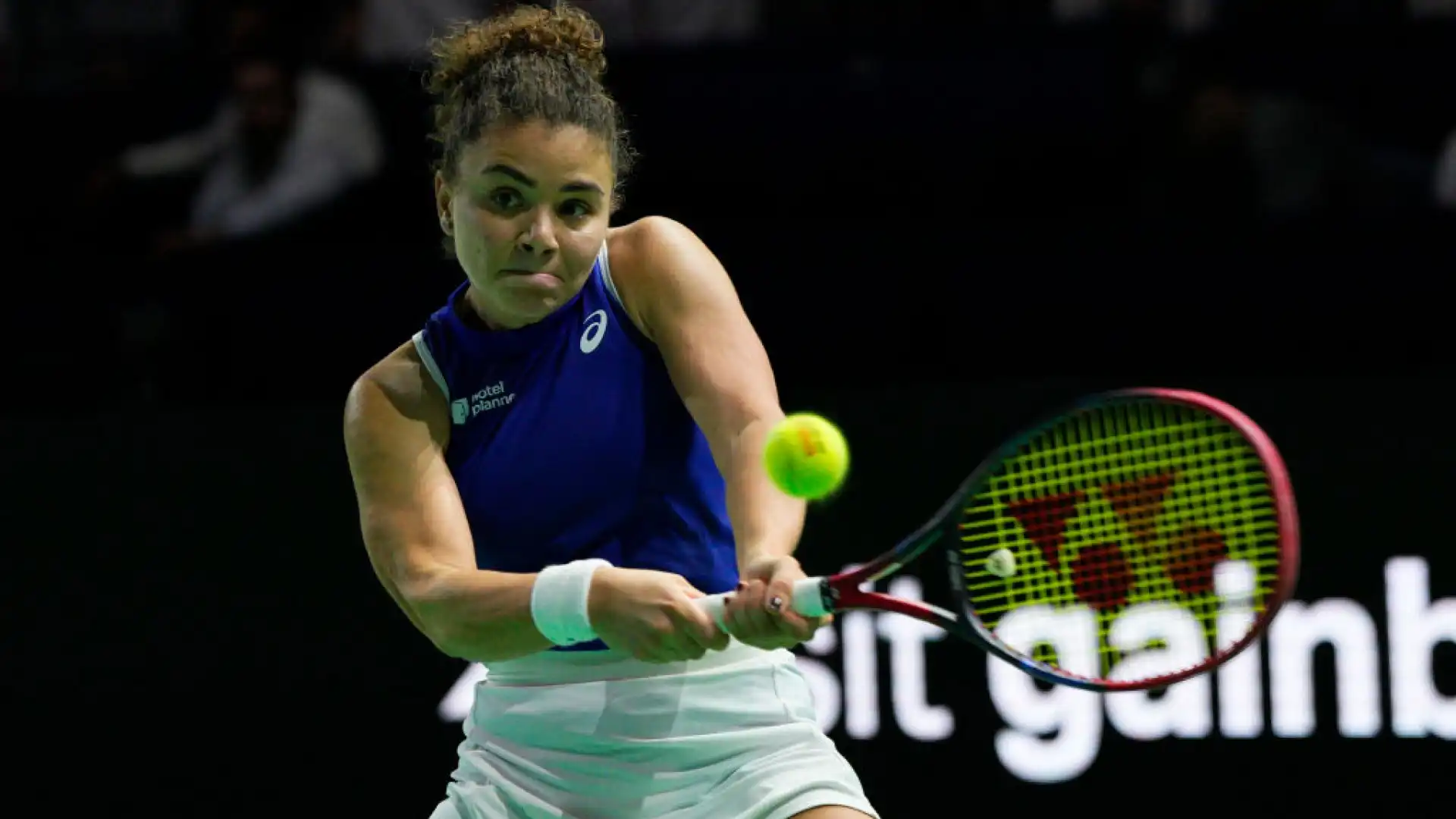 Jasmine Paolini e Nick Kyrgios hanno giocato in coppia durante la World Tennis League