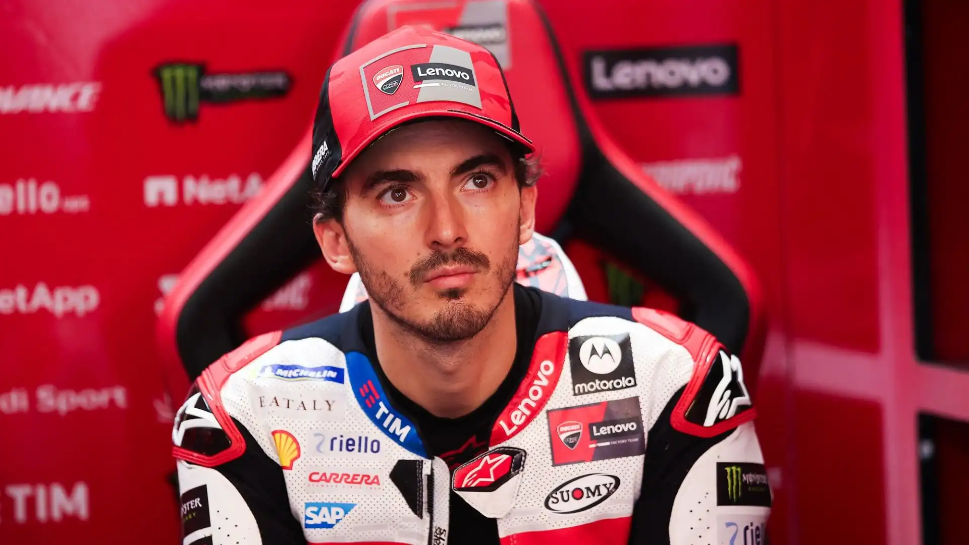 Bagnaia ha seguito attentamente il suo nuovo compagno di squadra