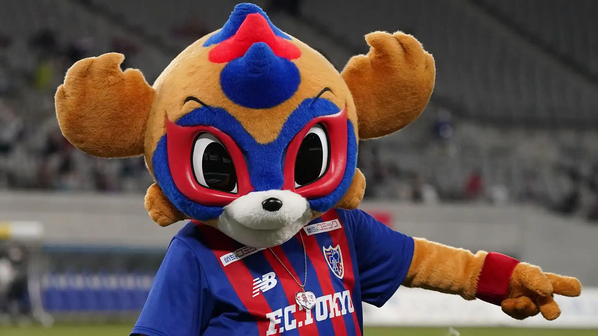 Il simpaticissimo tanuki Tokyo Dorompa rappresenta l'FC Tokyo dal 2009