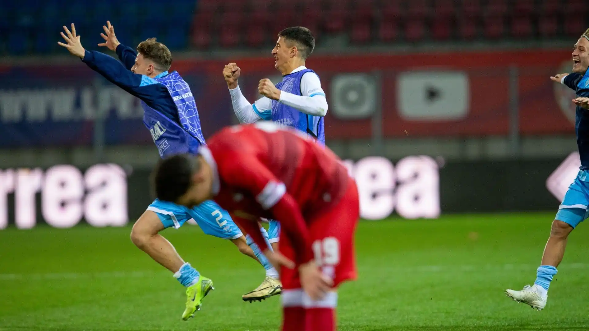 Un successo che vale moltissimo: San Marino è passata alla categoria superiore di Nations League (foto: ©FSGC)