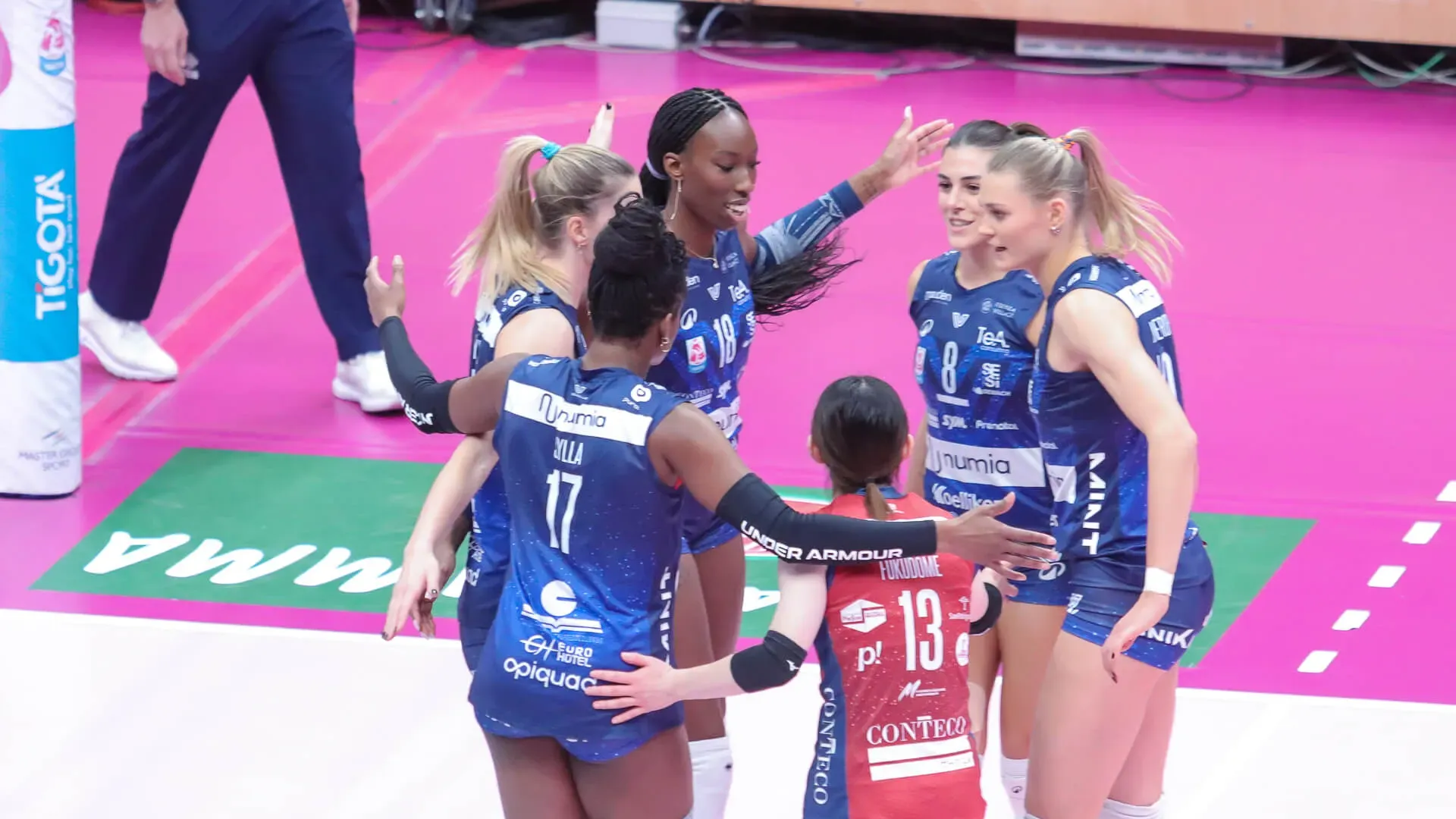 La Numia Vero Volley Milano ritrova la vittoria sul campo di Bergamo.