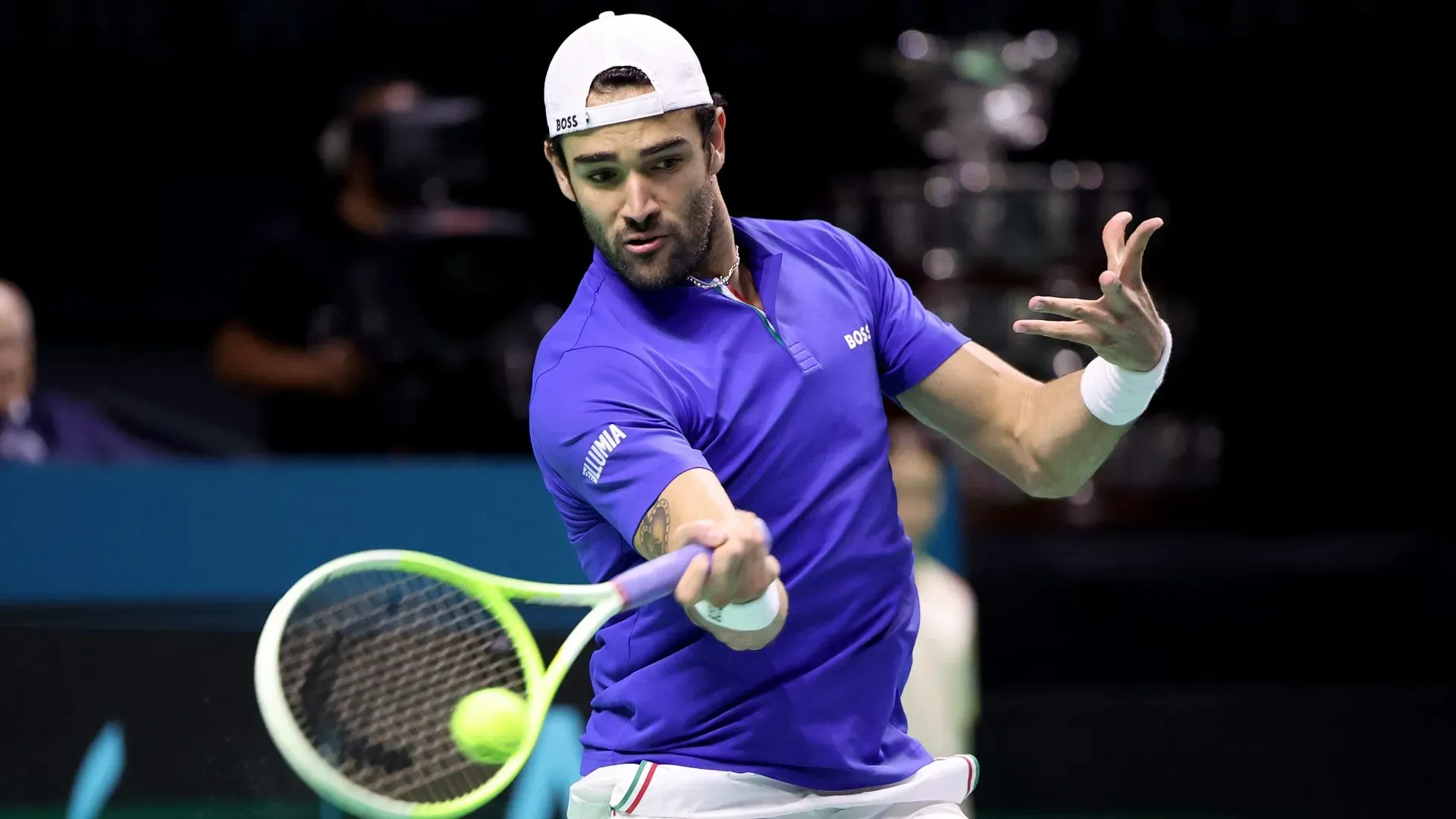 Il tennista romano, finalista a Wimbledon nel 2021, è tornato a fare vedere di che pasta è fatto (foto FITP)