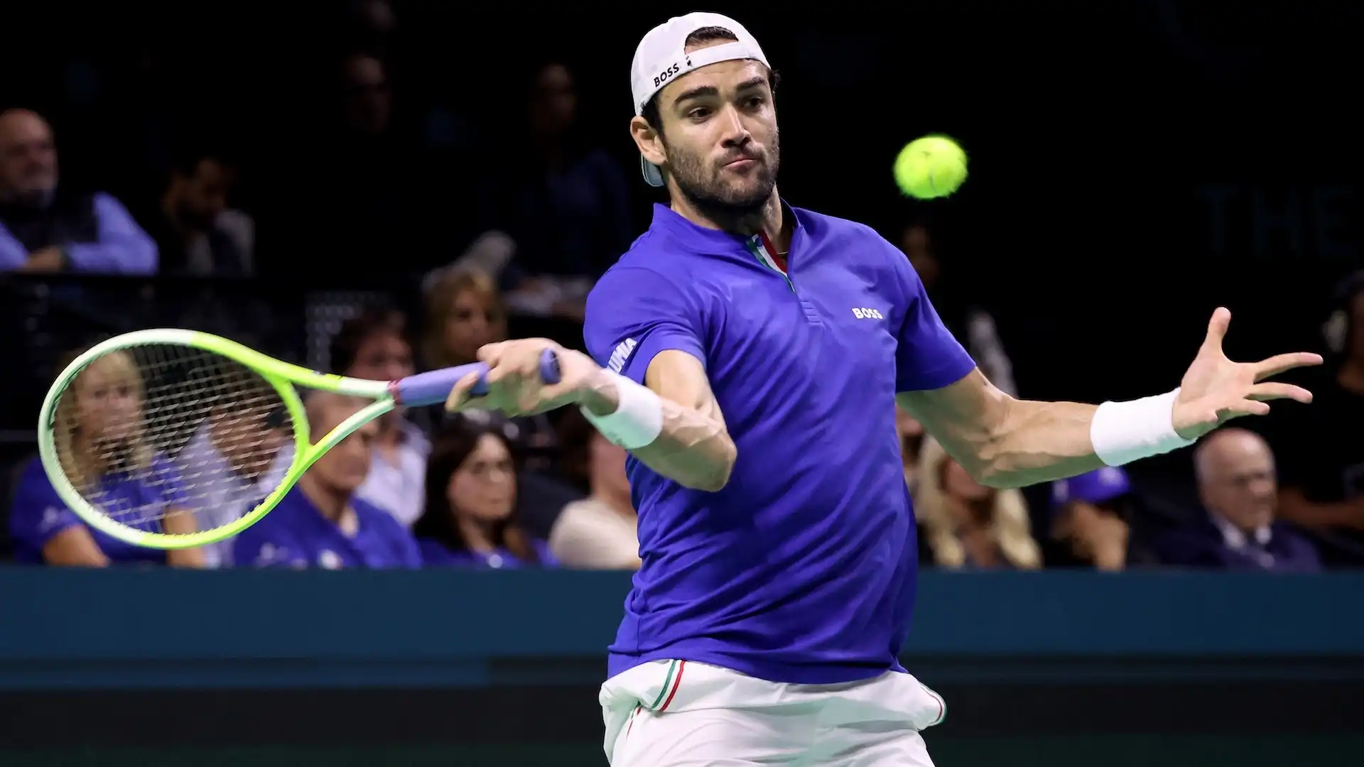 Diventa complicatissimo quando sei ad alti livelli, come Matteo Berrettini (foto FITP)