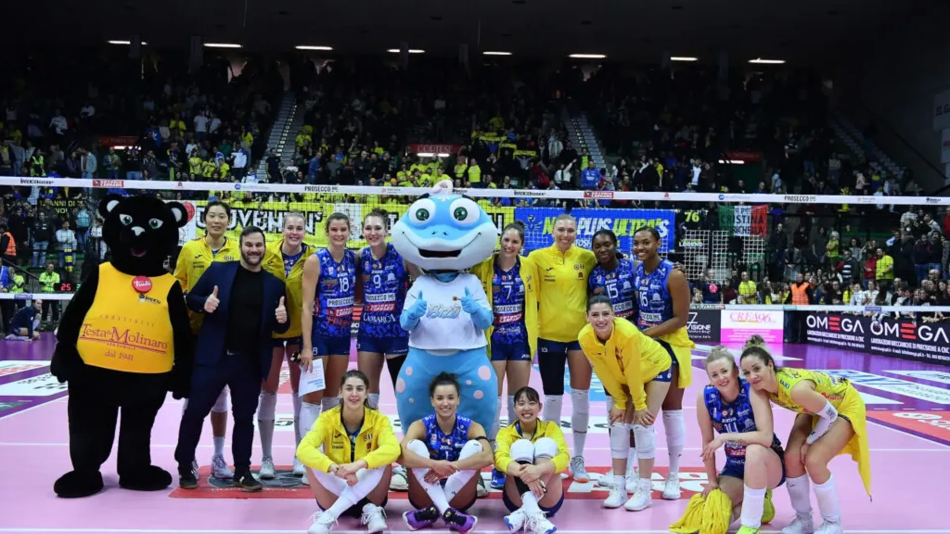 Ultima gara di andata nella regular season per la Prosecco DOC Imoco Volley che, già matematicamente campione d’inverno, batte anche Il Bisonte Firenze e coglie al Palaverde la 13 partita su 13 gare della fase ascendente della stagione.