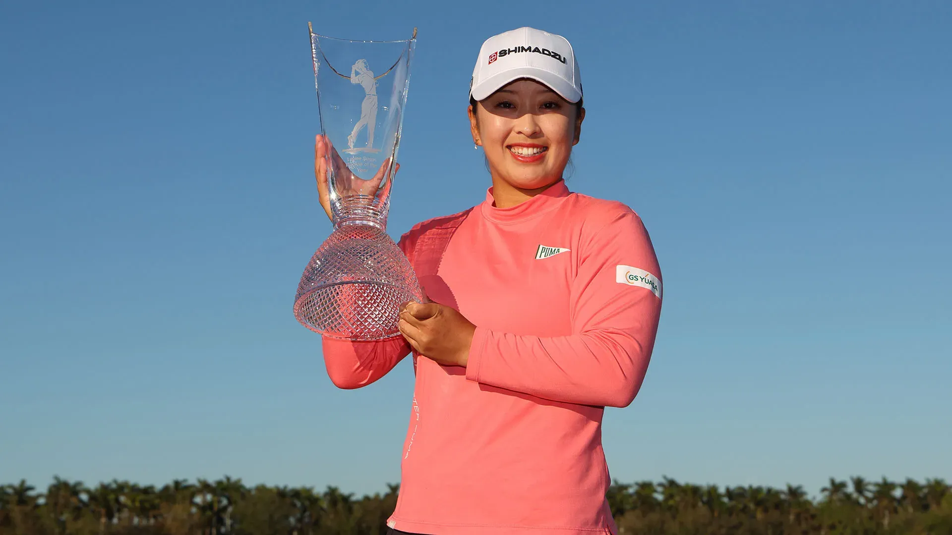 La golfista è diventata la seconda giocatrice giapponese nella storia a vincere il premio LPGA rookie of the Year