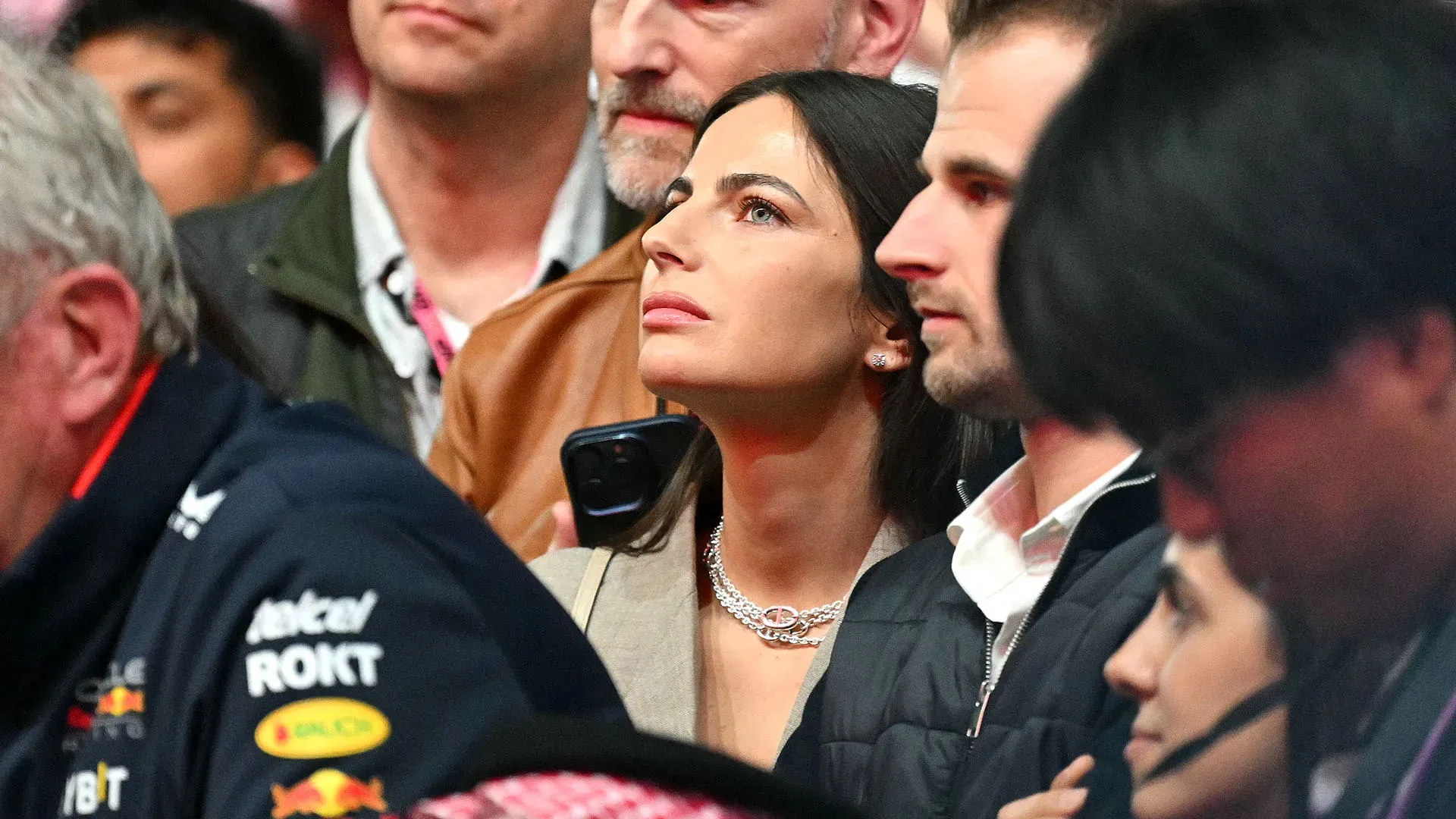 Presente anche la fidanzata Kelly Piquet, che per motivi lavorativi non aveva potuto essere a Las Vegas