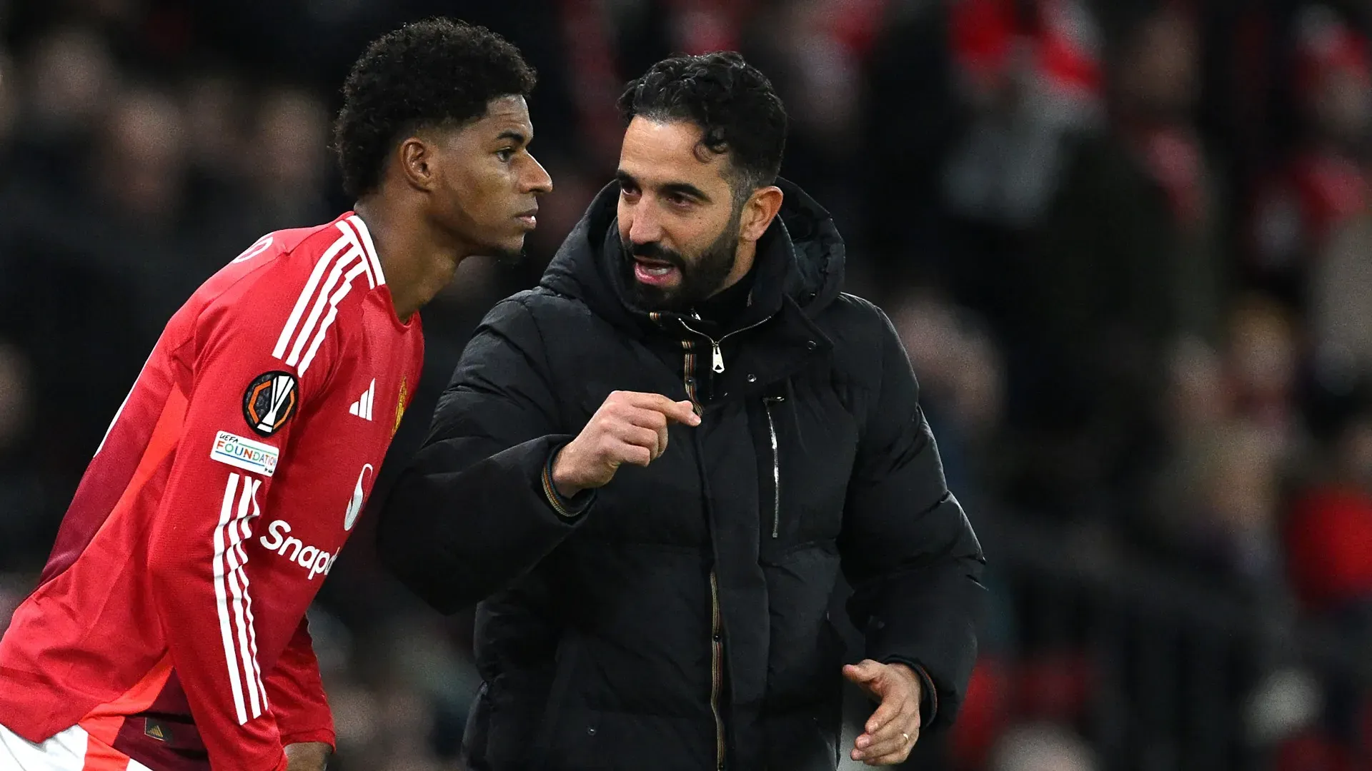 Non c'è feeling tra Rashford e Ruben Amorim