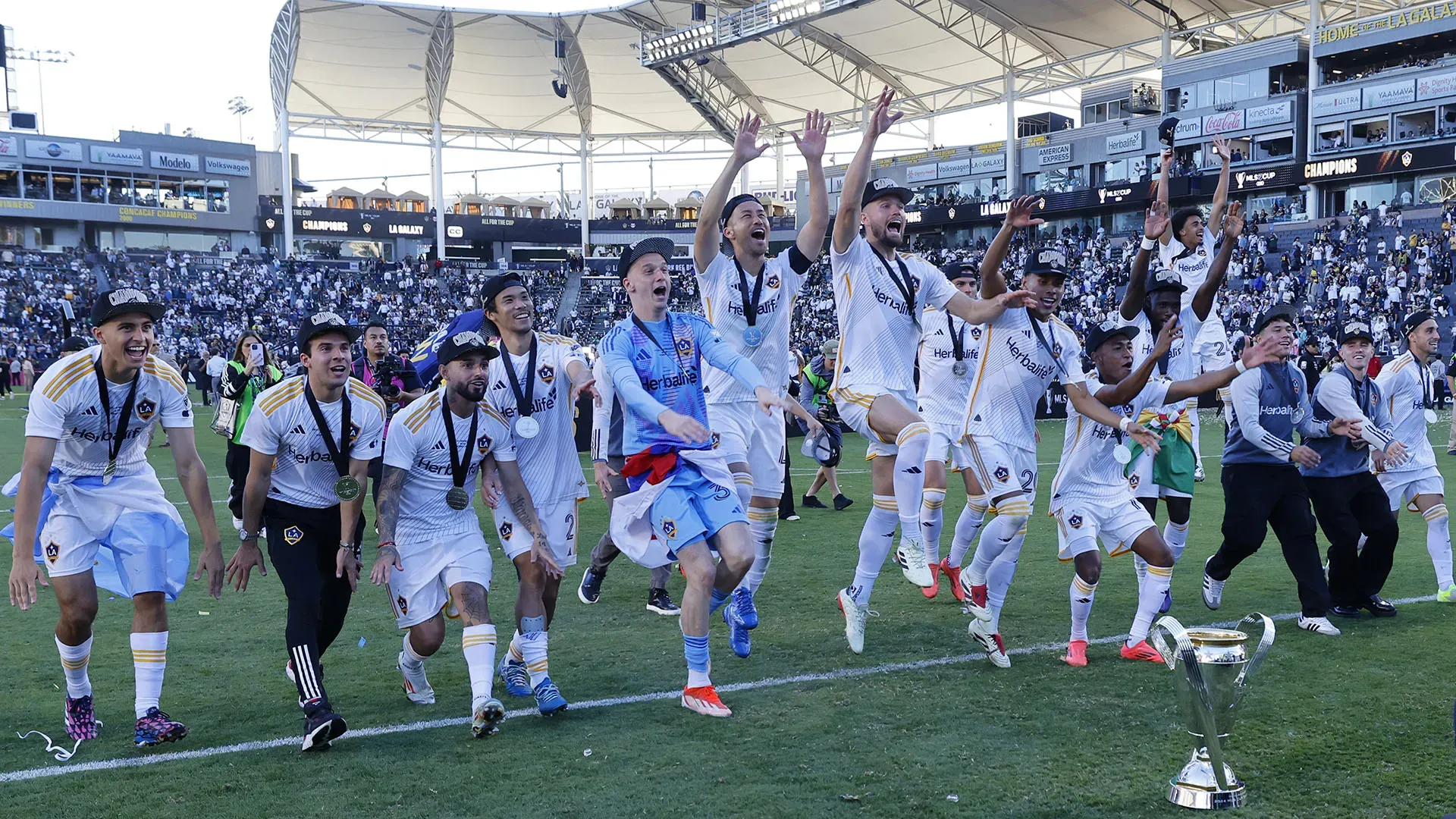 Alla fine del match contro i New York Red Bulls è iniziata la festa