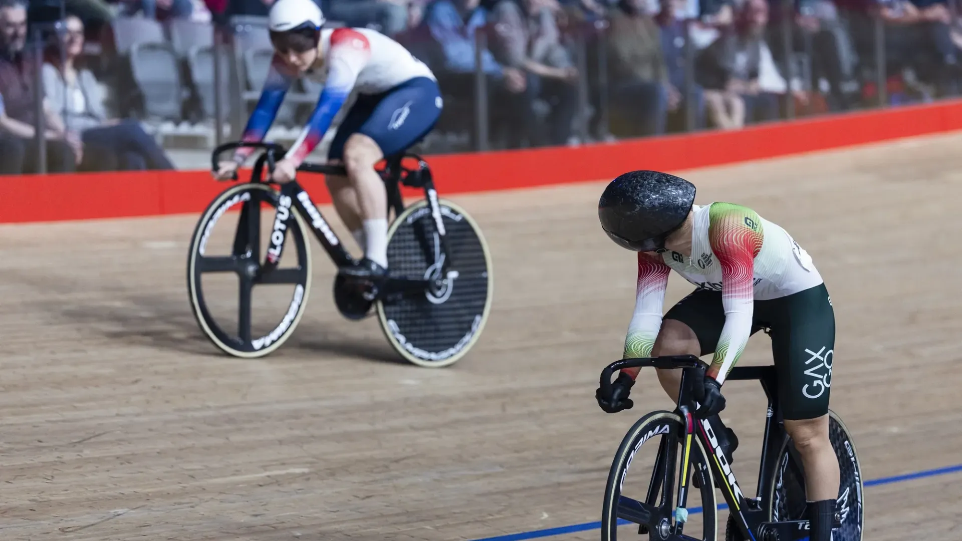 La campionessa olimpica è stata travolta dalla tedesca Alessa Propster, che ha perso il controllo della sua bicicletta