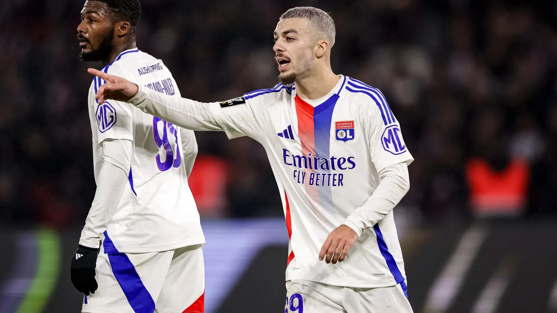 Georges Mikautadze ha segnato a rete del momentaneo 2-1 nella sfida contro il PSG