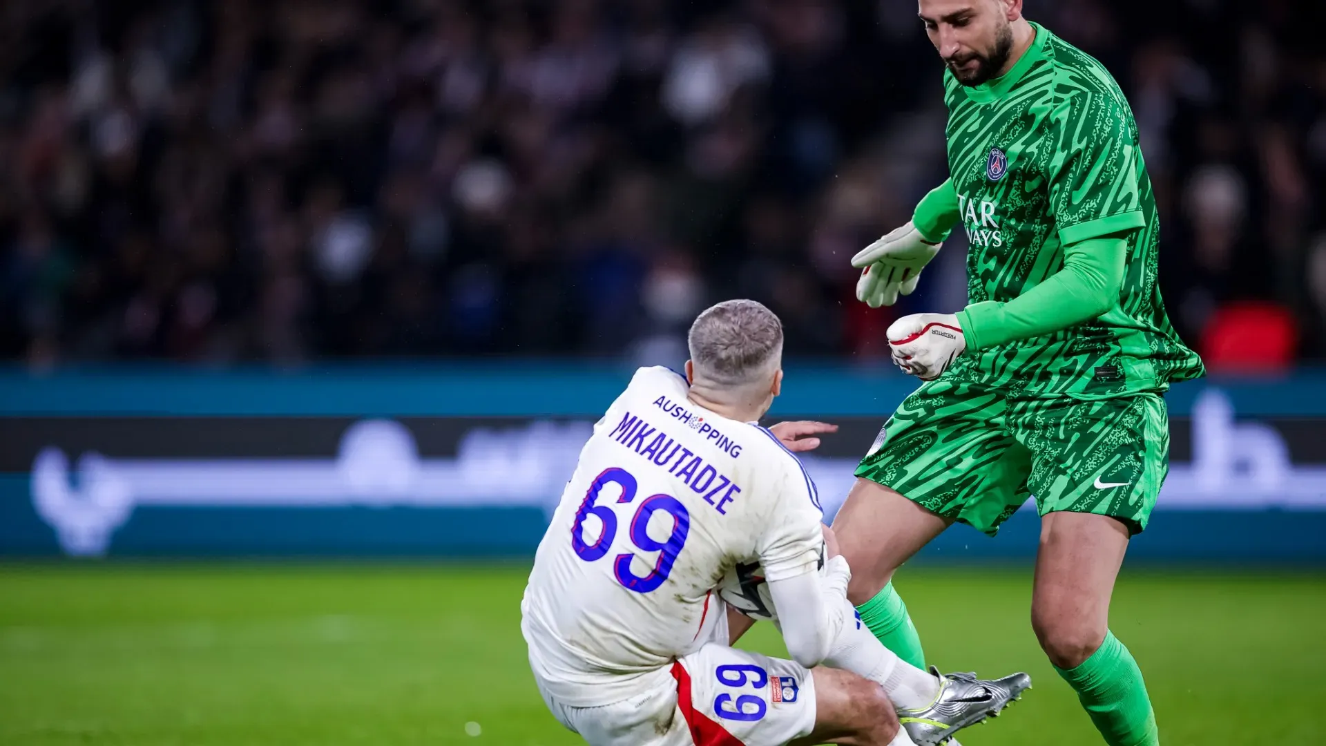 Il portiere non l'ha presa affatto bene