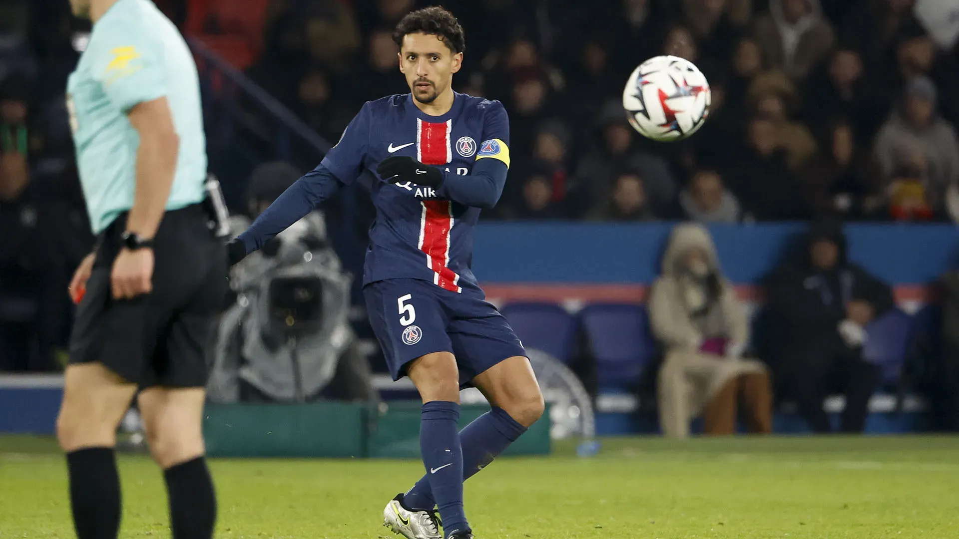 Marquinhos, 30 anni, ha ancora 4 anni di contratto con il PSG