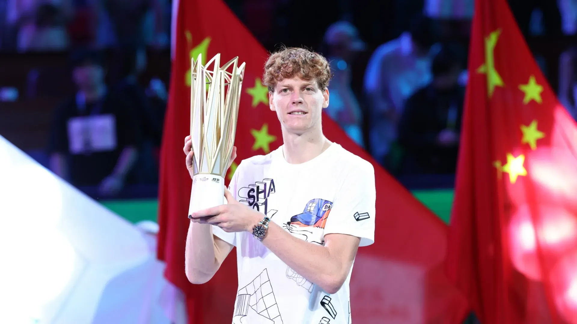 Poco più di un mese dopo l'altoatesino è diventato campione all'ATP Shanghai 2024