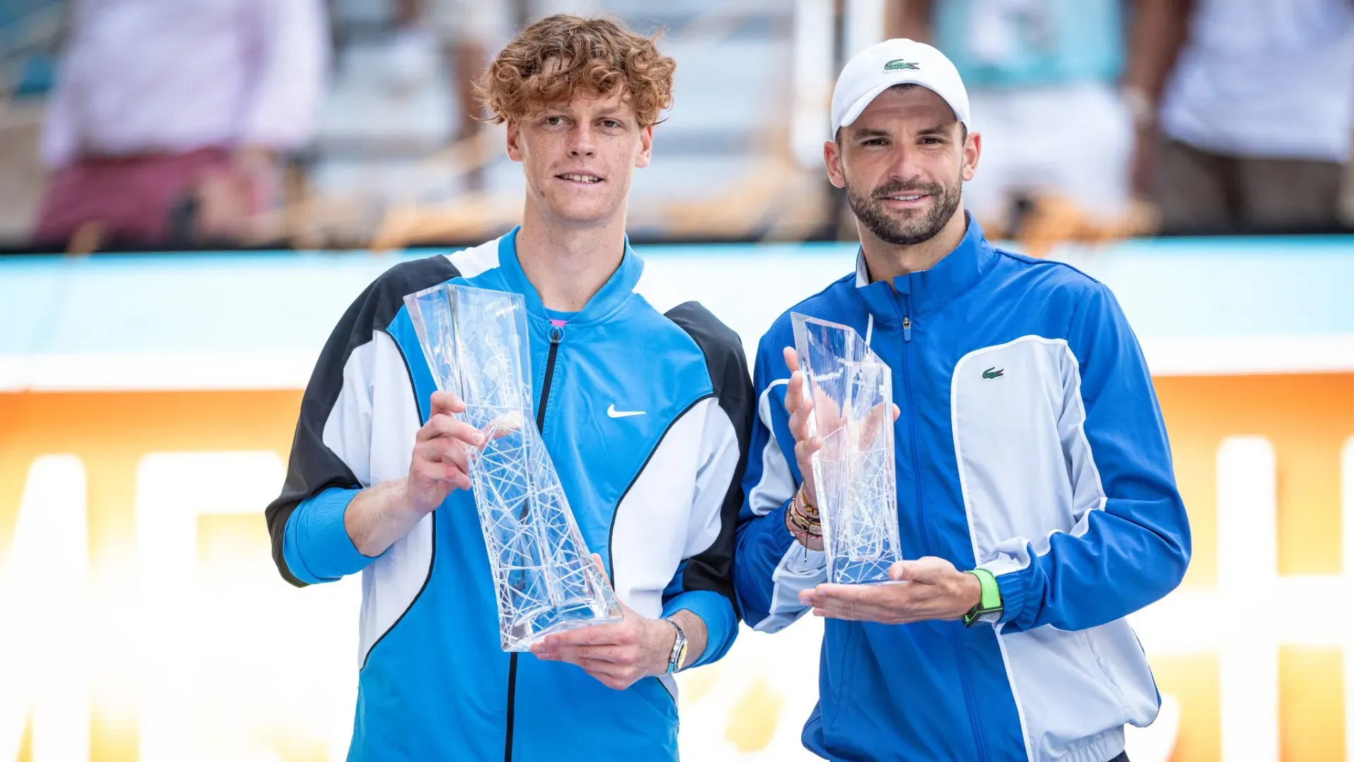 Successo anche nel Miami Open, dove Jannik a marzo ha superato Grigor Dimitrov in finale aggiudicandosi l'ennesimo trofeo del 2024