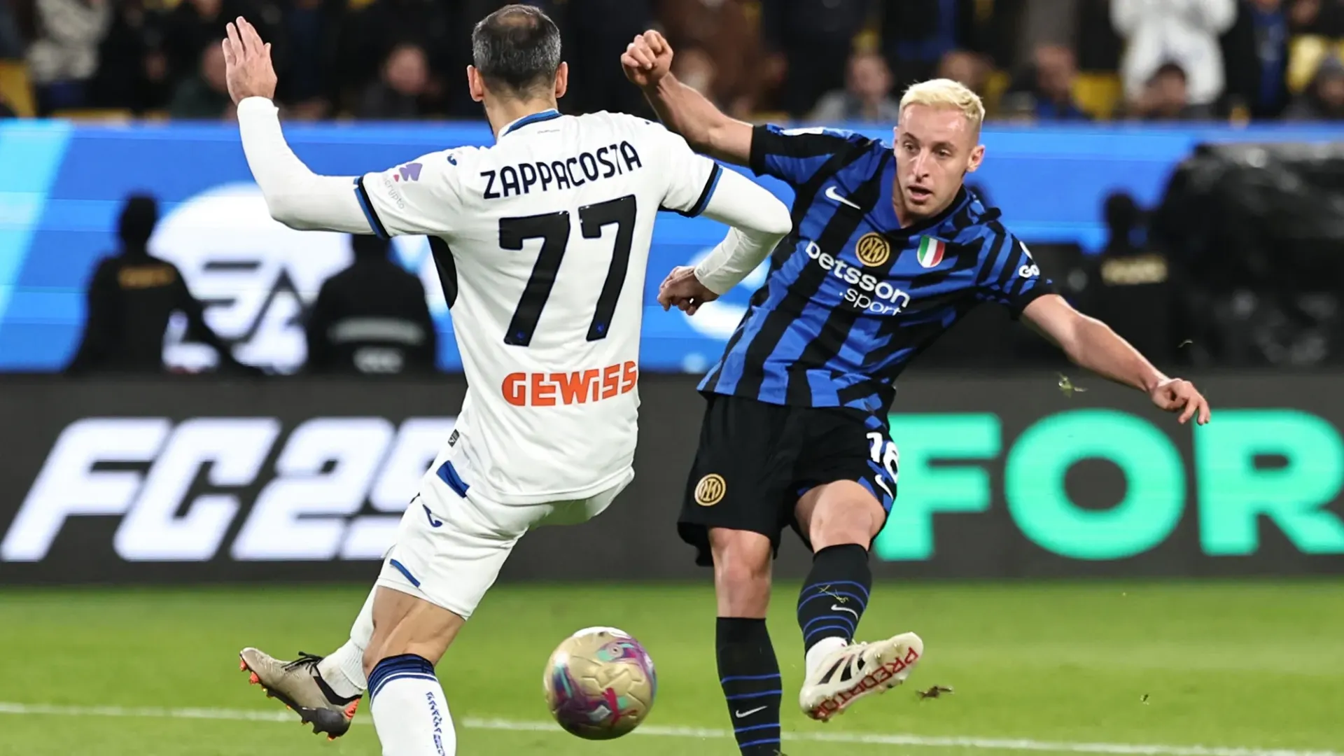 Contro l'Atalanta Frattesi è entrato in campo solo nel finale di partita