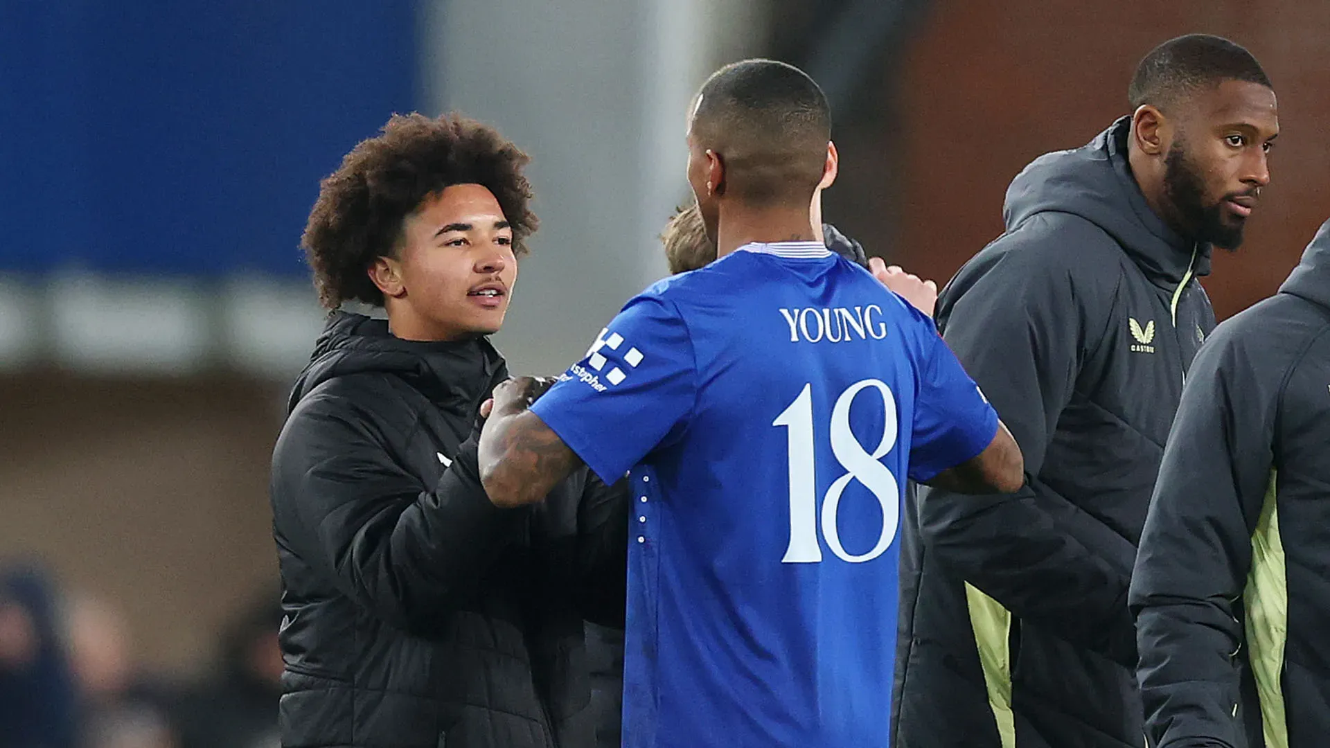 Ashley Young è sceso in campo al minuto 73, suo figlio invece è rimasto in panchina