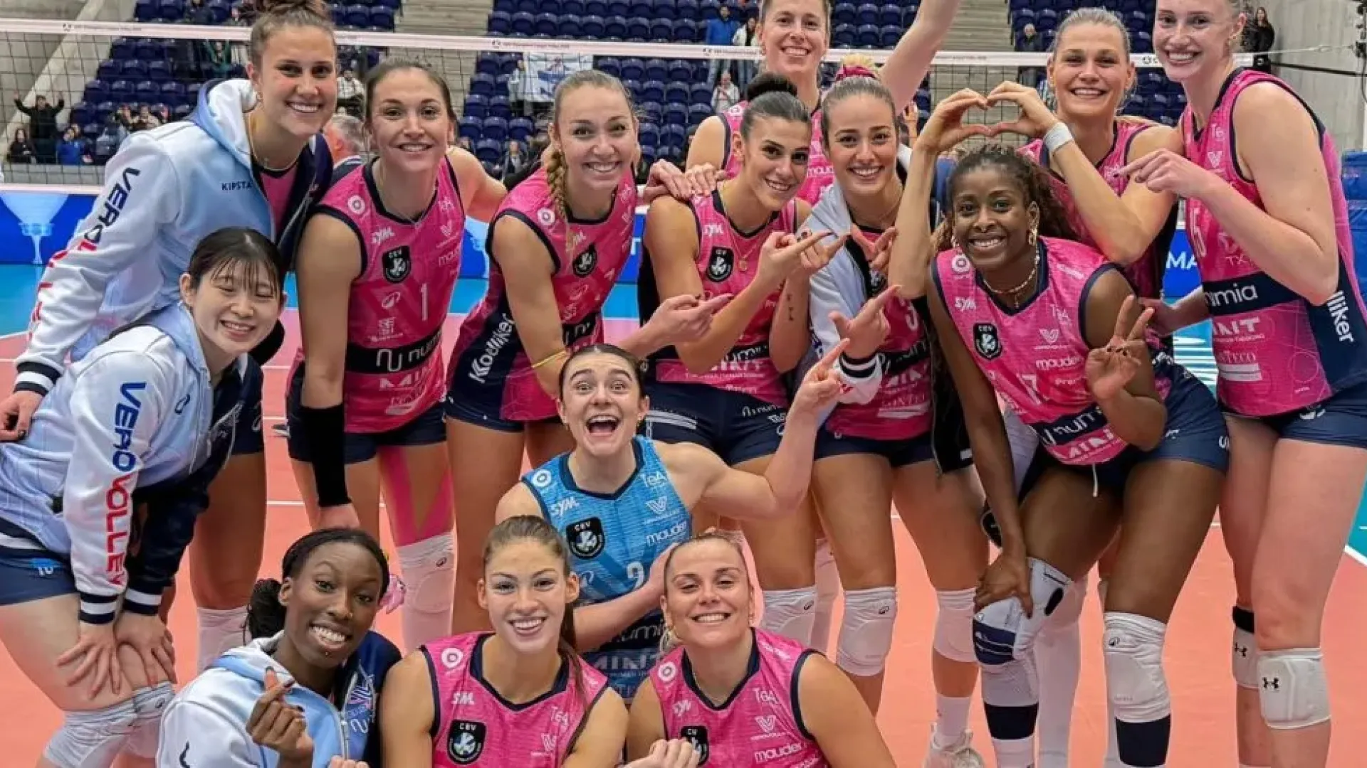 Riparte nel migliore dei modi l’avventura in CEV Champions League della Numia Vero Volley Milano.