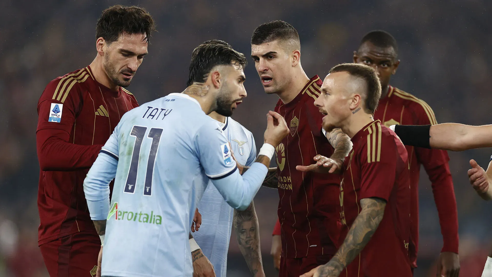 Roma-Lazio non è quasi mai una partita tranquilla