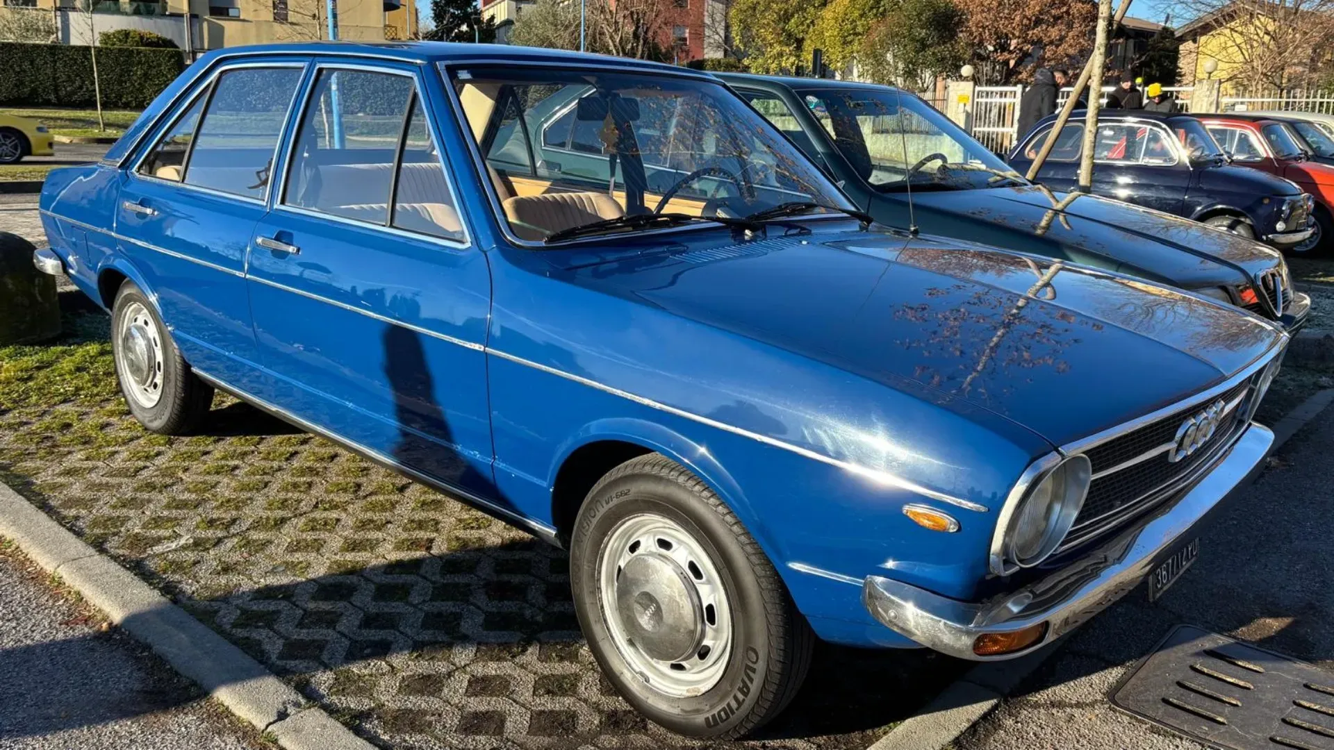 Una macchina rivoluzionaria la Audi 80 B1, qui in versione 'L'