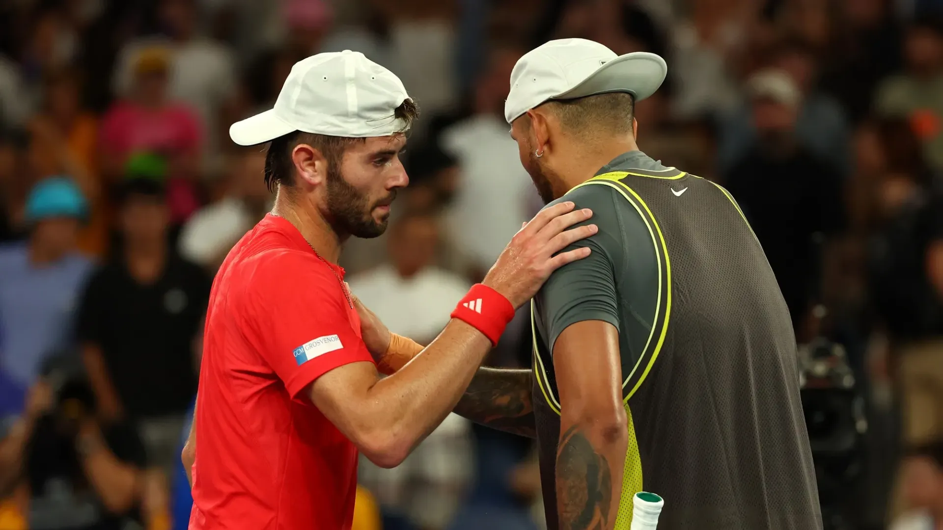 E' subito finita l'avventura di Kyrgios nel torneo di Melbourne